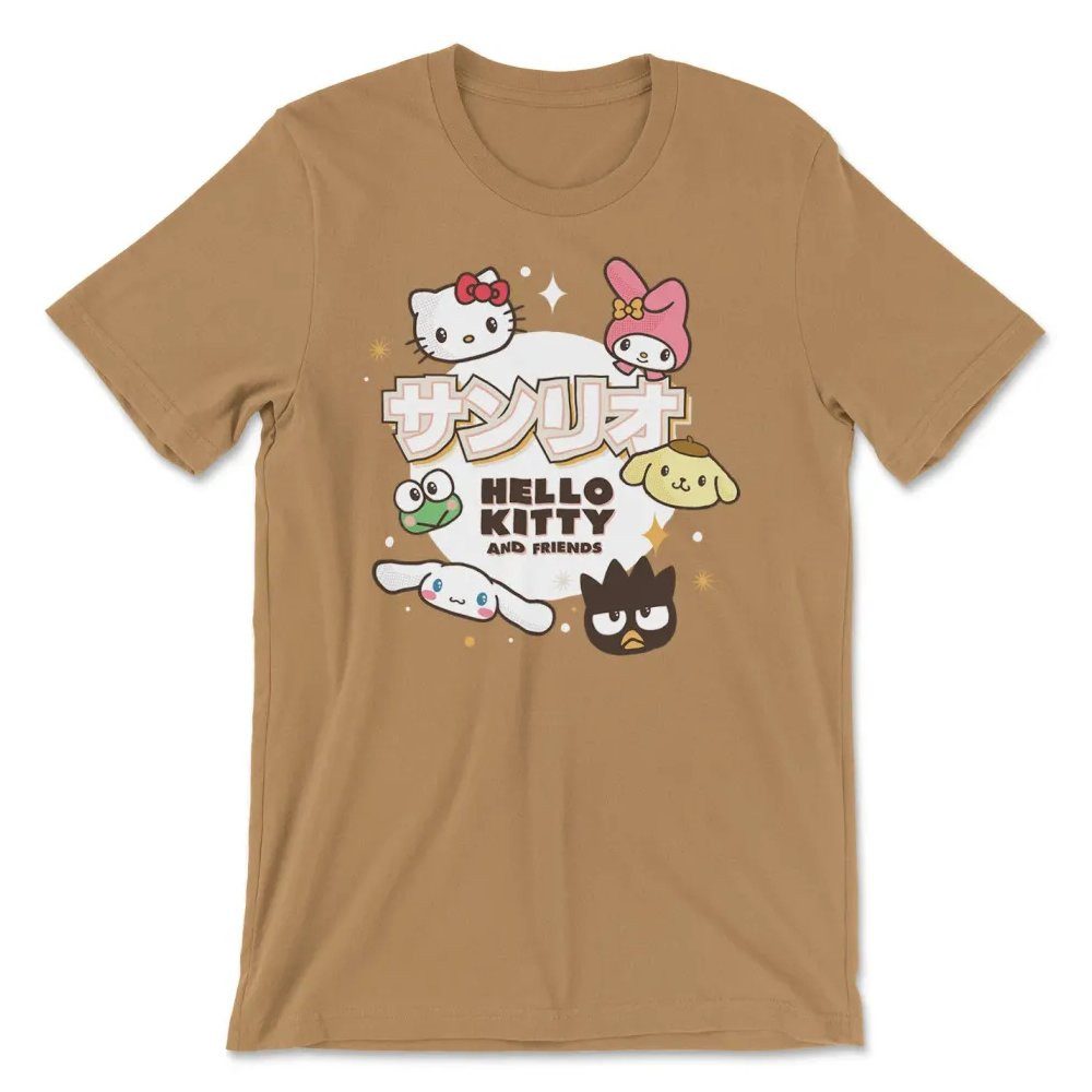 Hello Kitty T-Shirt And Friends Japanese T-Shirt