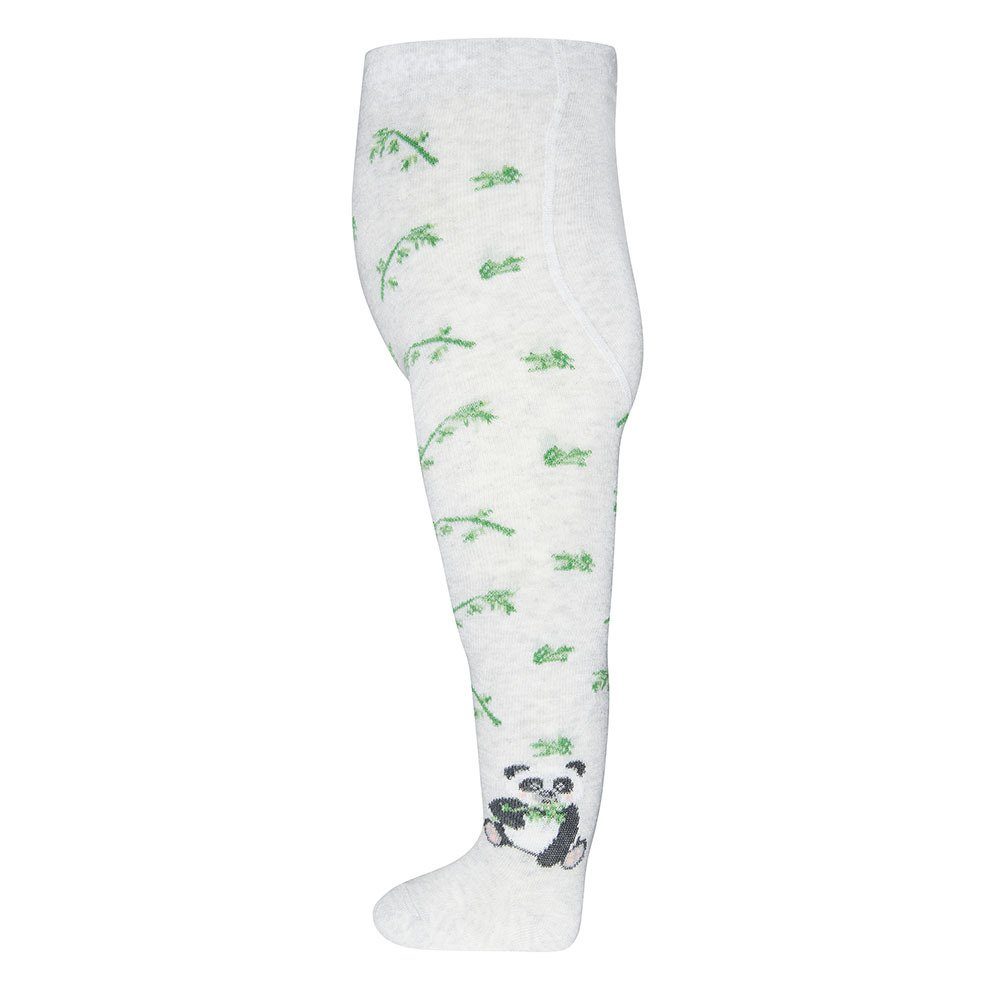 Ewers Strumpfhose Strumpfhose GOTS Panda 98% Baumwolle kbA, 2% Elasthan