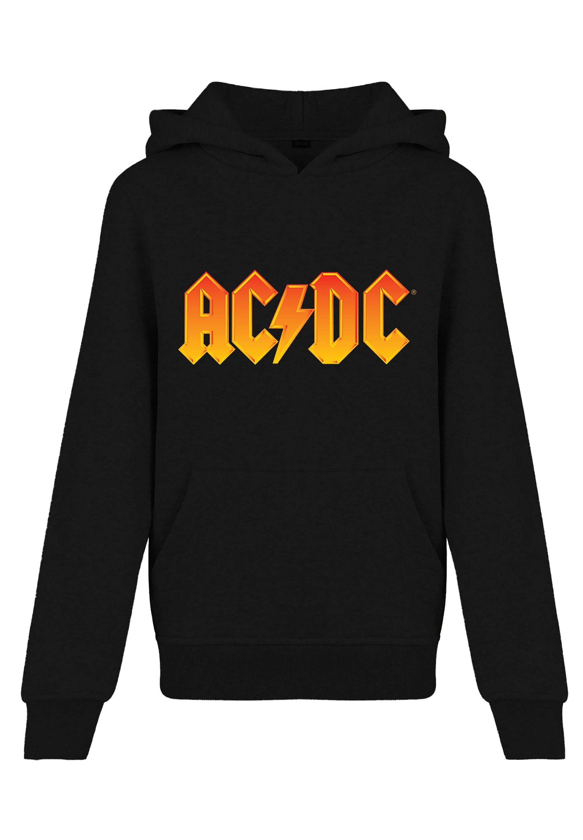 F4NT4STIC Kapuzenpullover ACDC Fire Logo - Premium Rock Metal Musik Fan  Merch Unisex Kinder,Premium Merch,Jungen,Mädchen,Bandshirt | Sweatshirts