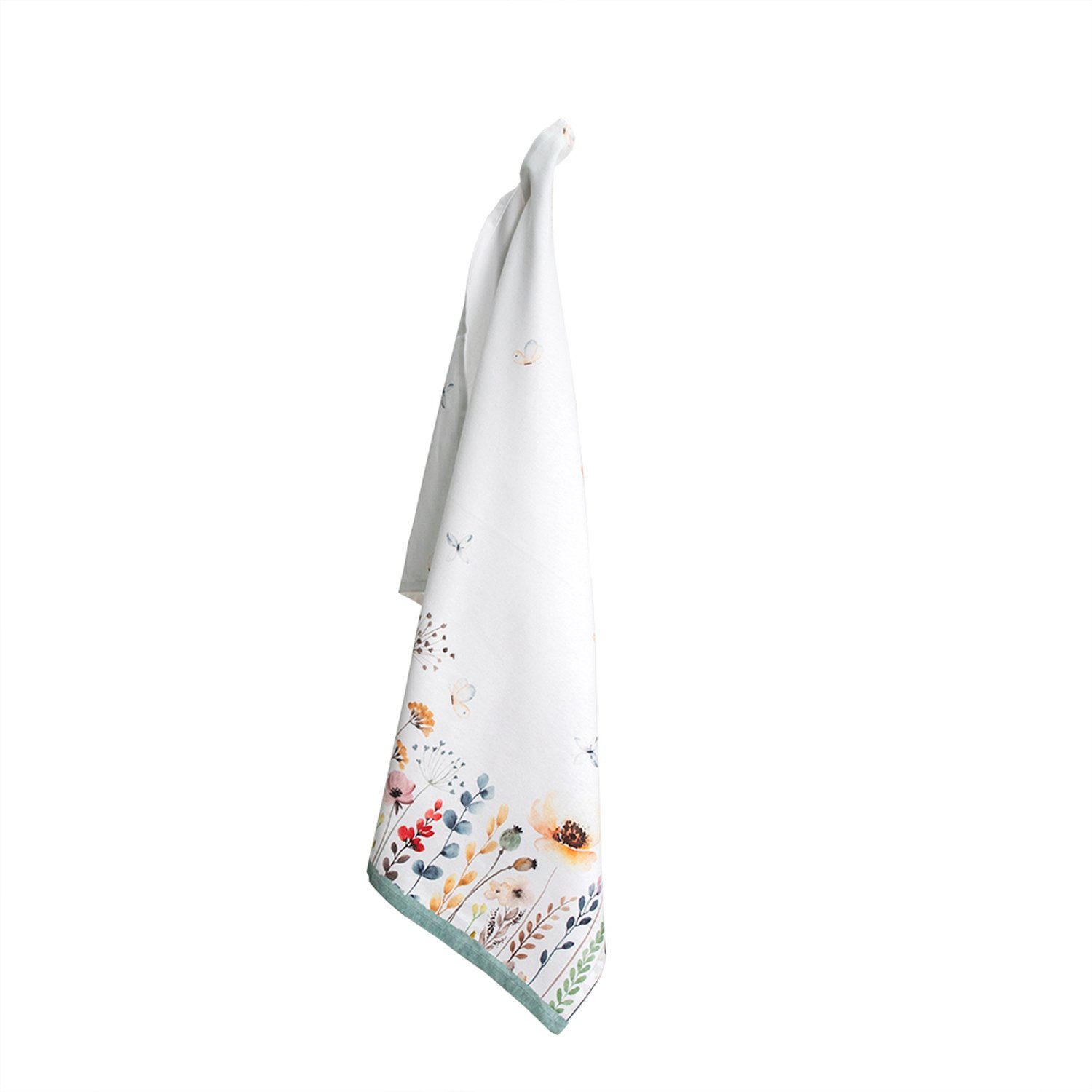Clayre & Eef Geschirrtuch Flowerbomb, (Set, günstig online kaufen