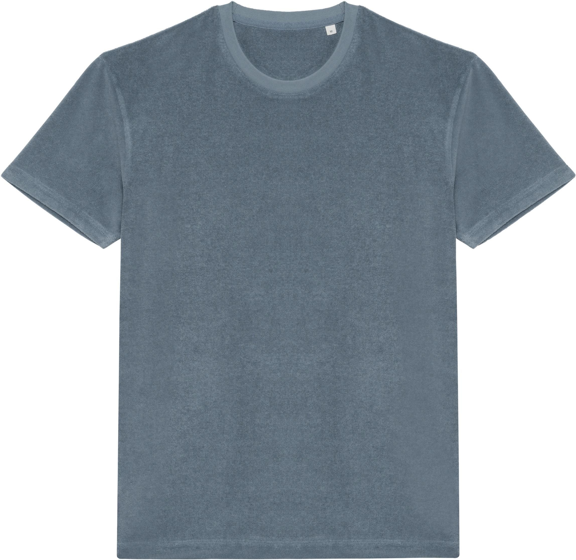 Native Spirit Rundhalsshirt Umweltfreundliches T-Shirt aus Frottee für Herr günstig online kaufen