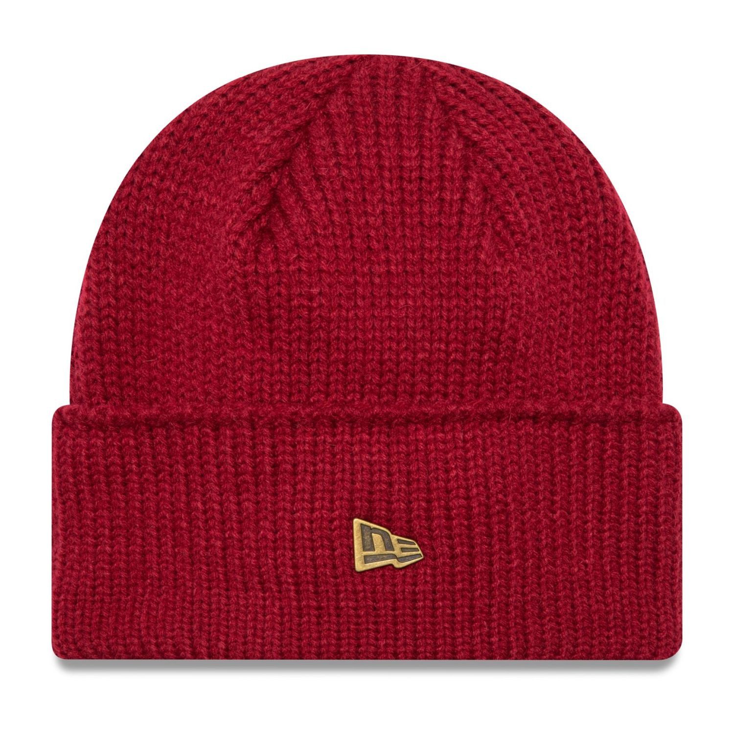 Fleecemütze Wide Cuff Beanie MERINO red