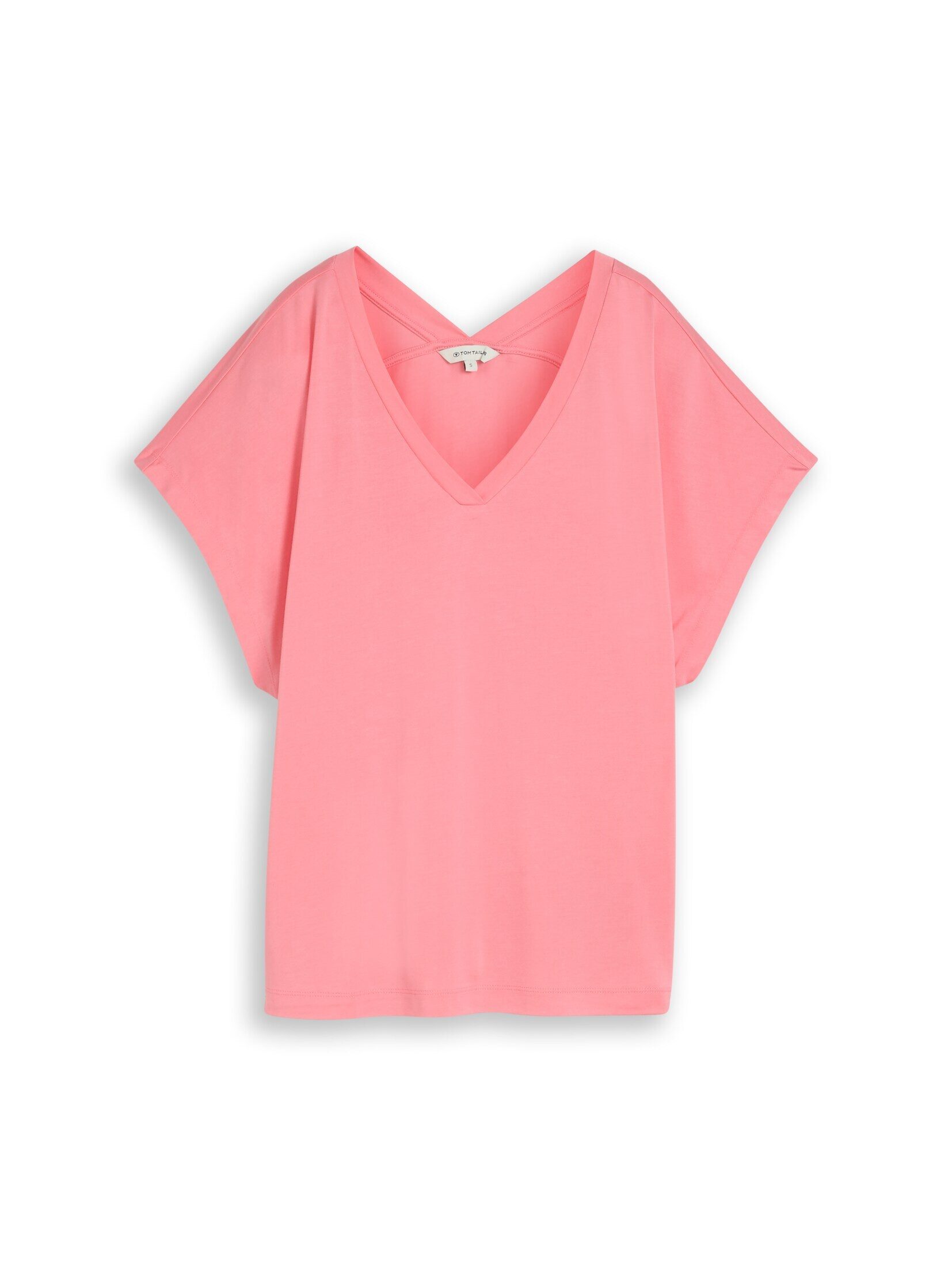 TOM TAILOR T-Shirt T-Shirt T-Shirt mit V-Ausschnitt
