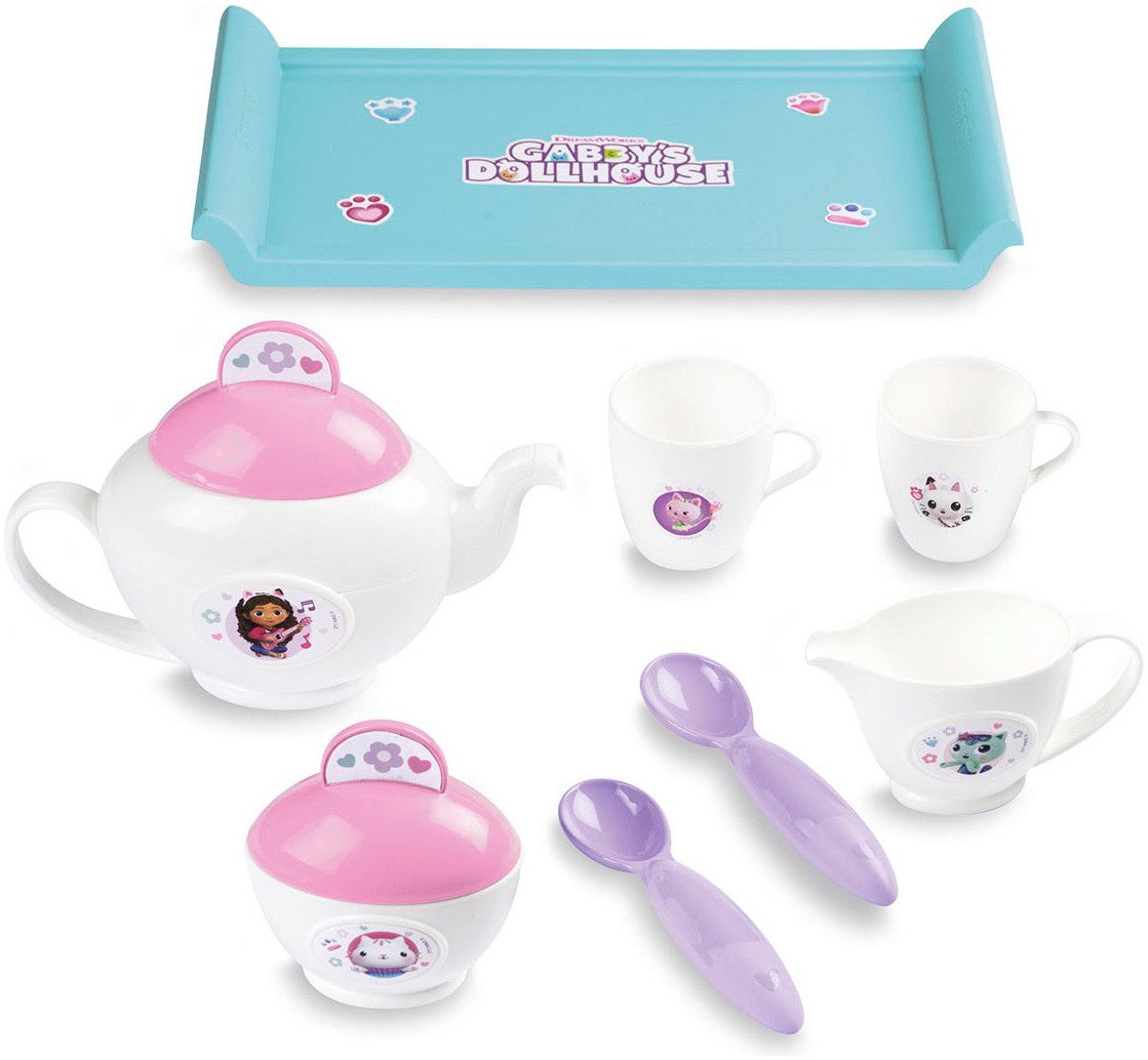 Smoby Spielgeschirr Gabby's Dollhouse Teeservice, (8-tlg), günstig online kaufen