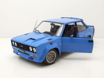 Solido Modellauto Fiat 131 Abarth 1980 blau Modellauto 1:18 Solido, Maßstab 1:18