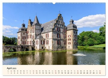 CALVENDO Wandkalender Schlösser und Burgen in NRW (Premium, hochwertiger DIN A2 Wandkalender 2023, Kunstdruck in Hochglanz)