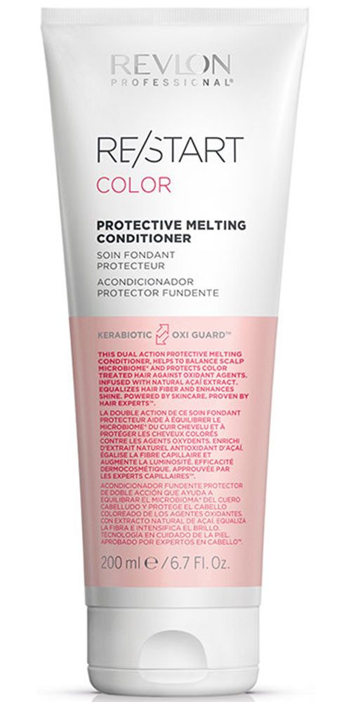 REVLON PROFESSIONAL Haarspülung RE/START COLOR PROTECTIVE MELTING CONDITIONER, Strahlendes und glänzendes Aussehen für coloriertes Haar.