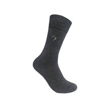 Max Lindner Diabetikersocken, Silbersocken, Antibakterielle Socken mit 10 % Silbergarn (10-Paar) Komfortbund (ohne Gummi)