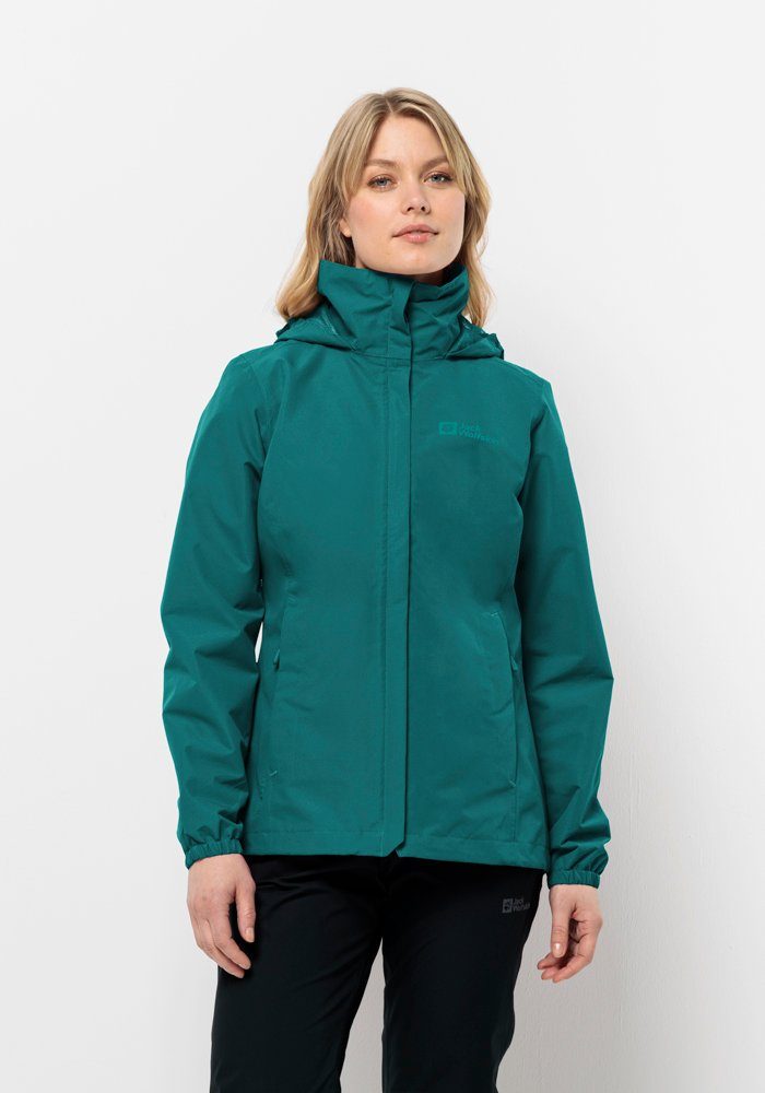 Jack Wolfskin Outdoorjacke STORMY POINT 2L JKT W