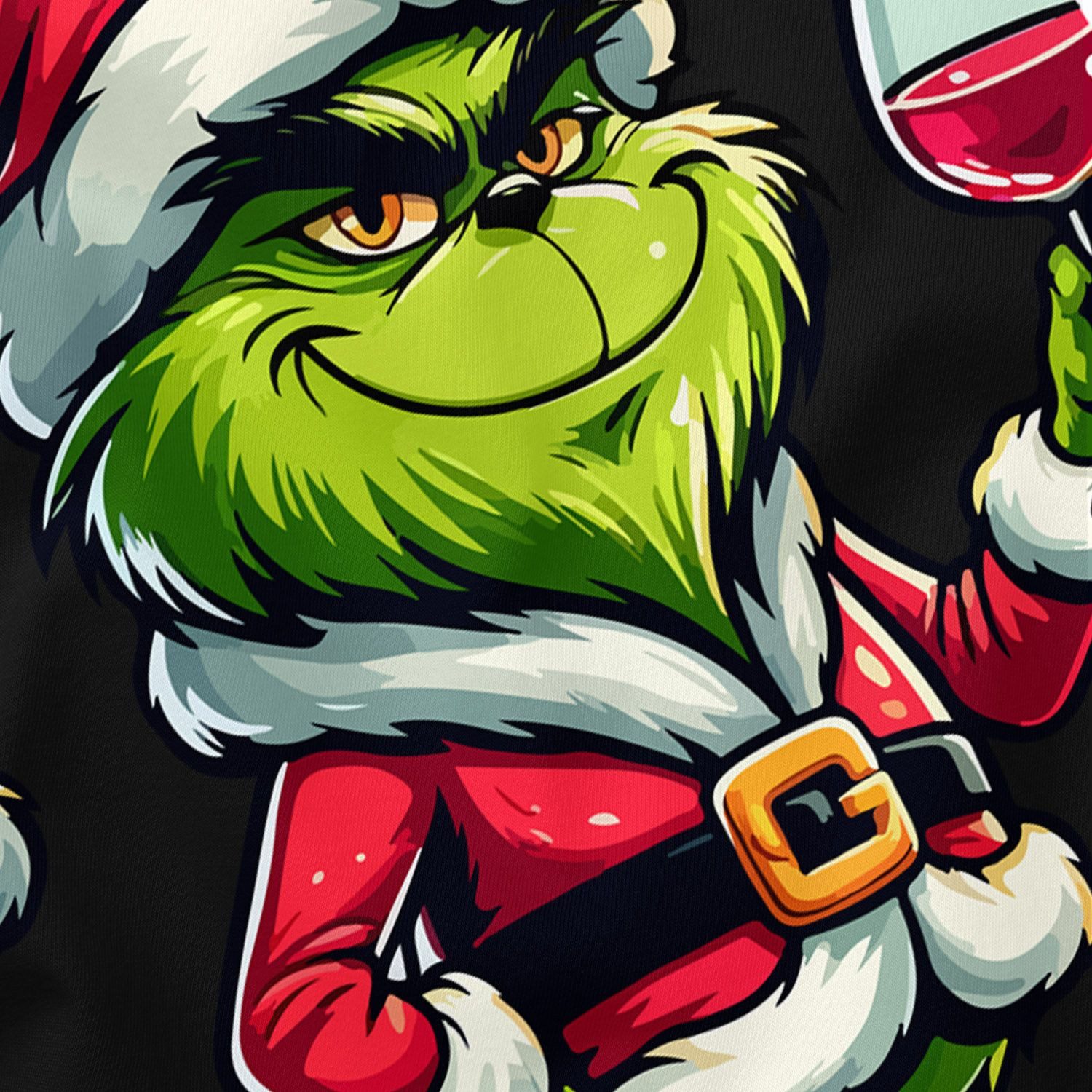 MoonWorks Print-Shirt Herren T-Shirt Anti-Weihnachten Grinch Weihnachtsmuffel Frohe mit Print