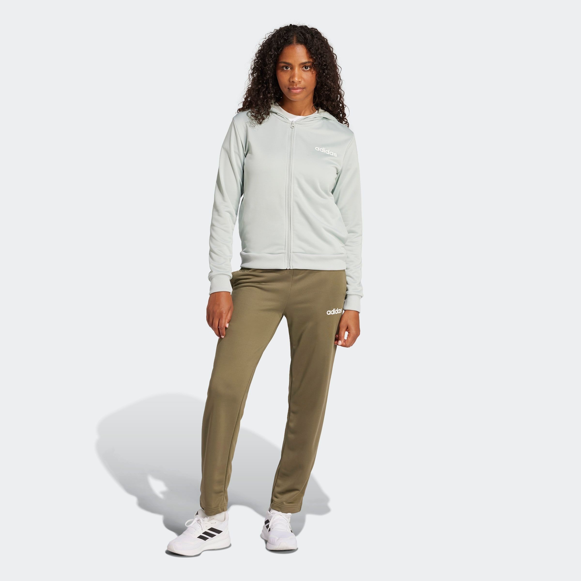 adidas Sportswear Trainingsanzug W LINEAR TS (2-tlg), zweiteiliges Set, für günstig online kaufen