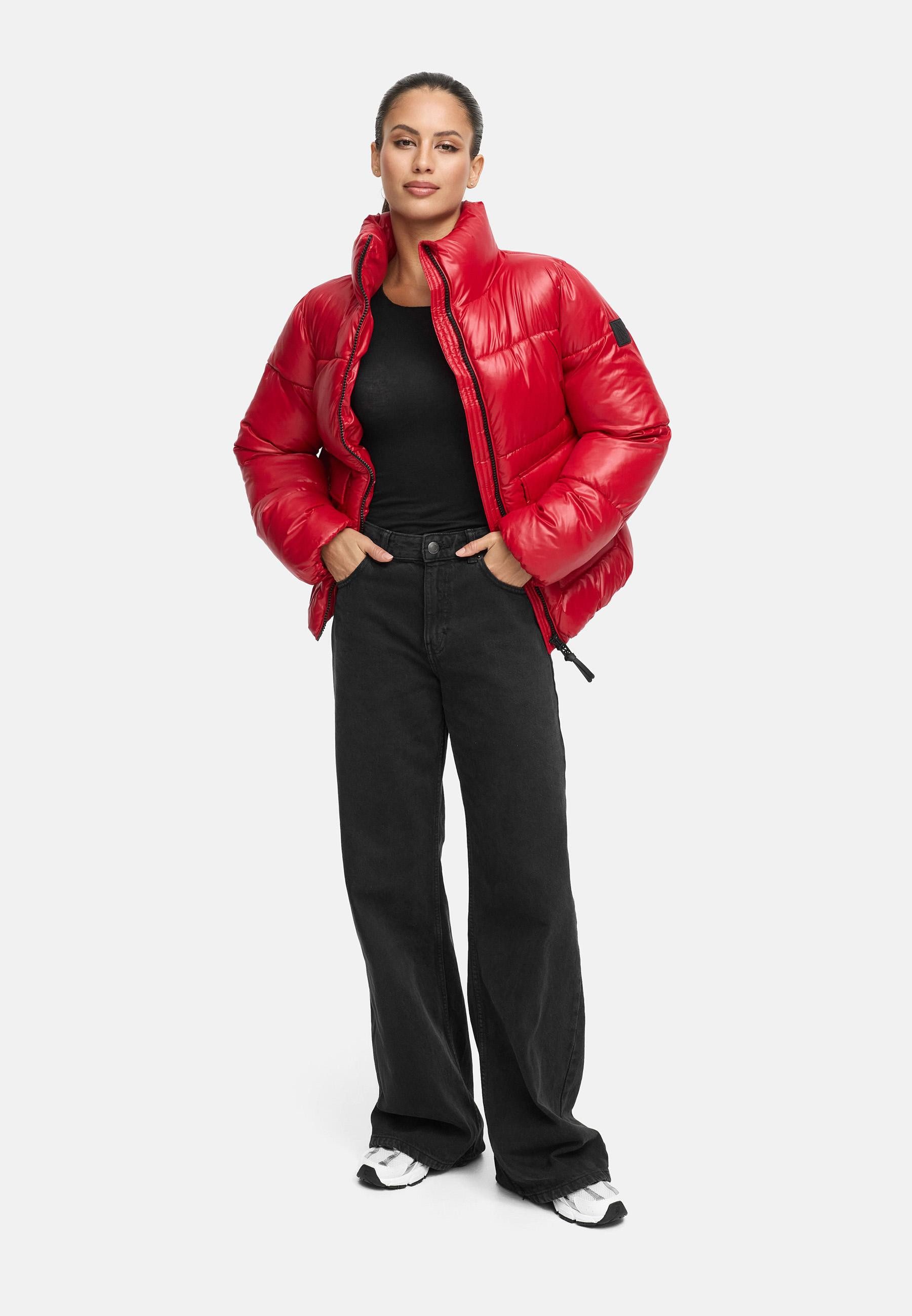 Navahoo Kurzjacke Eispracht 14 Kurze gesteppte Damen Winterjacke