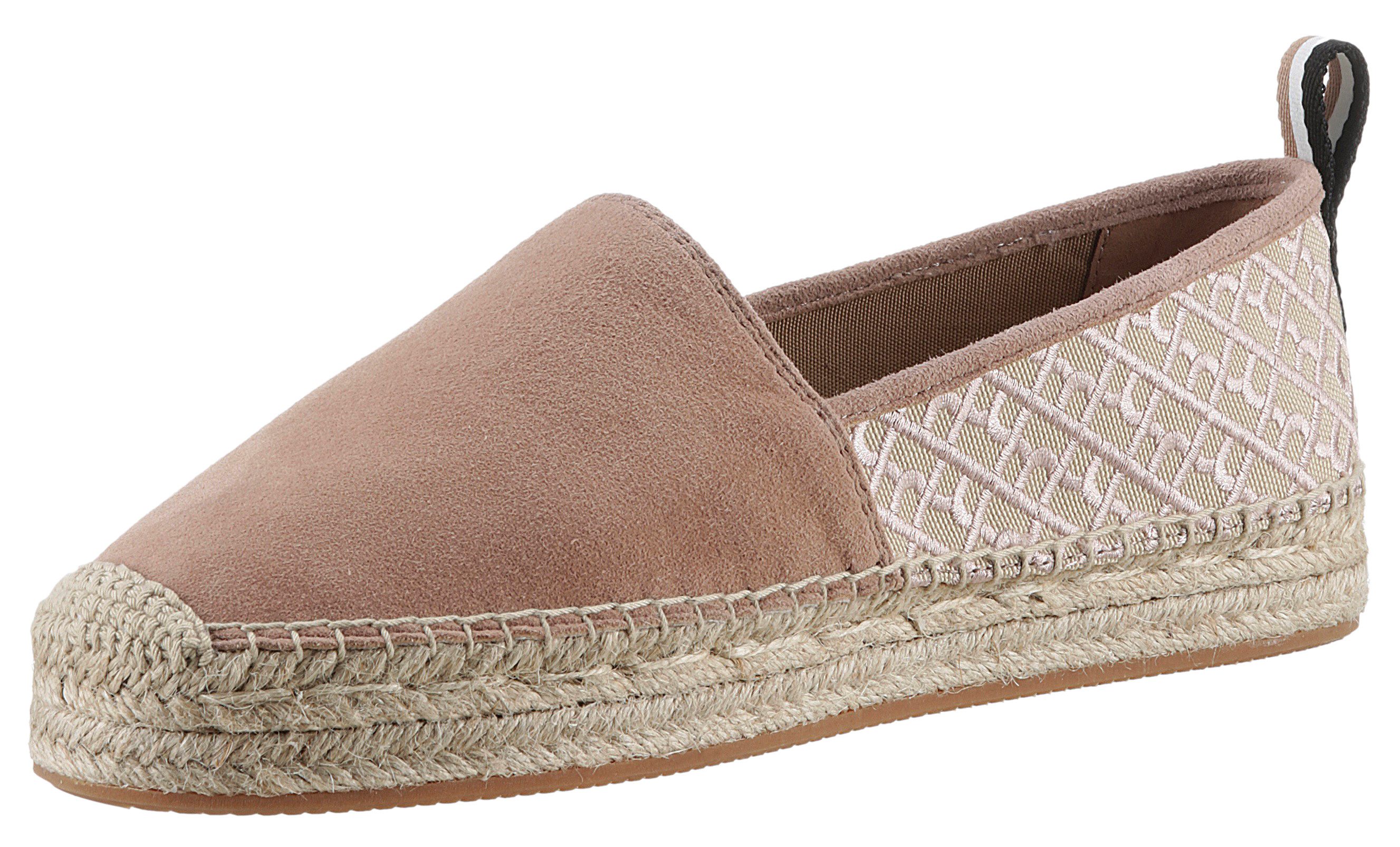 BOSS Madeira Espadrille Sommerschuh, Loafer, Slipper, Strandschuh mit Juteverzierung