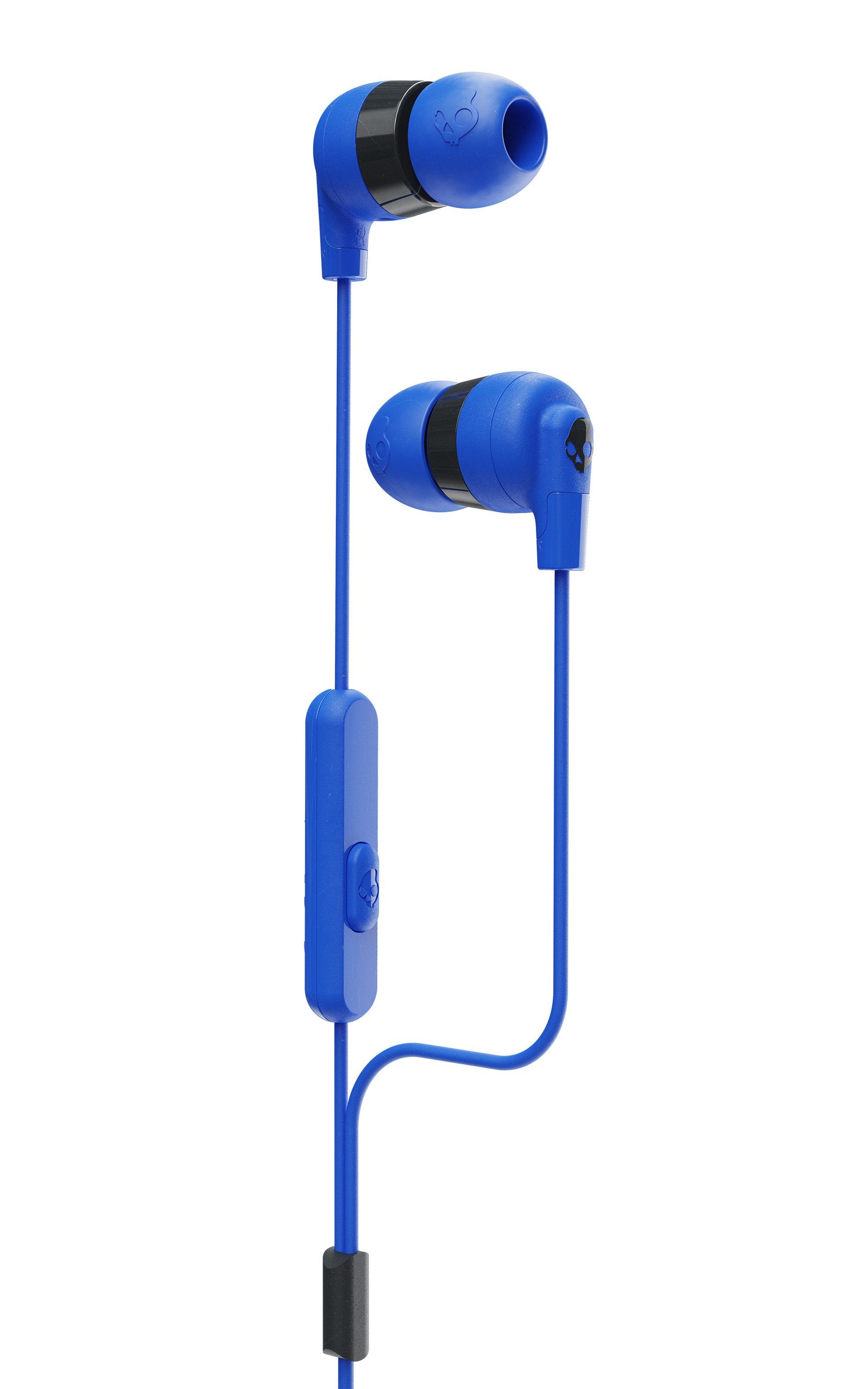 Klinkenstecker!, Headset 1 Headset IN-EAR m!, blau vergoldeter Skullcandy!, Tragekomfort!, In-Ear-Kopfhörer 1,30 Keine, wireless Kabellänge: Wireless) W/MIC von Skullcandy 3,5 Mikrofon!, (IN-EAR Integriertes Optimaler INKD+ mm