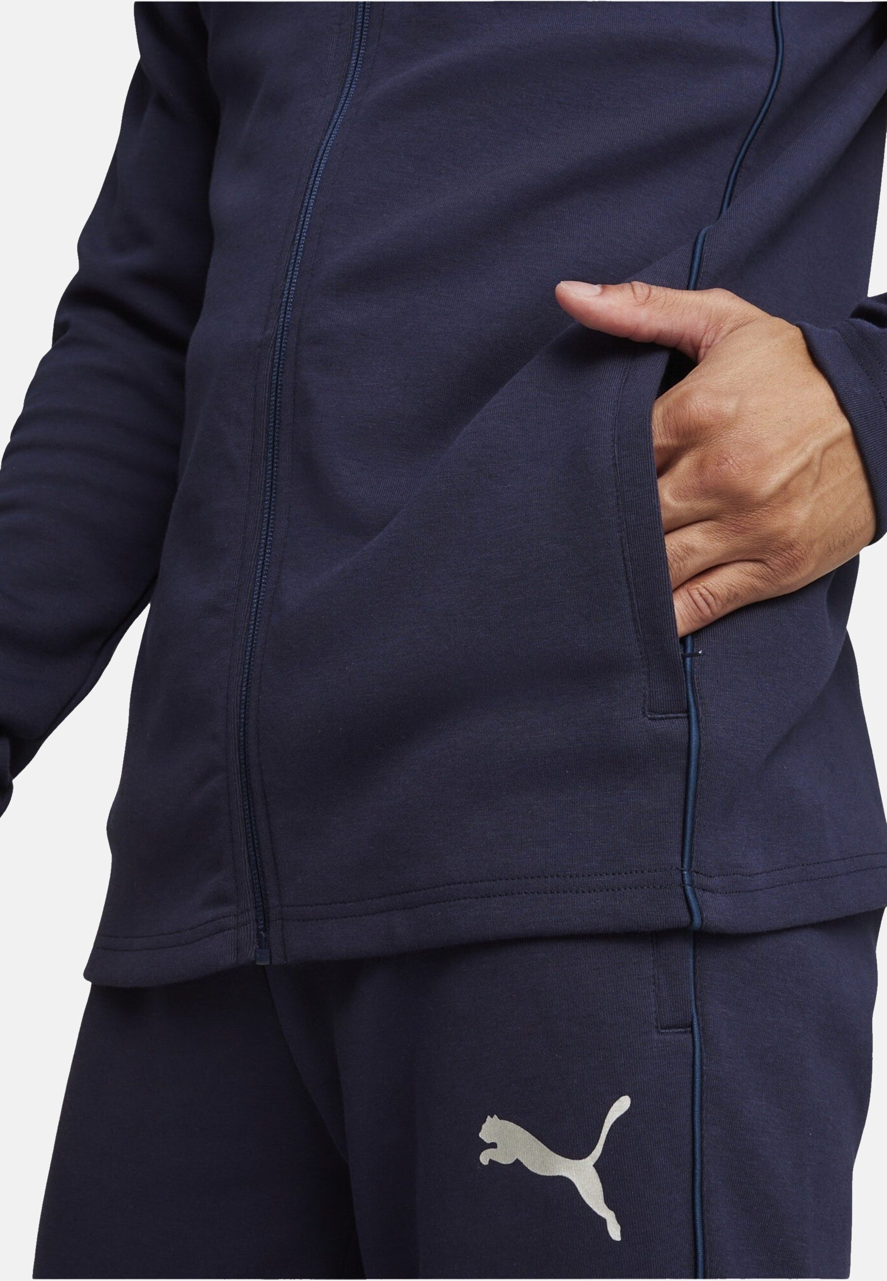PUMA Kapuzensweatjacke Jacke teamFINAL Casuals Kapuzensweatjacke (1-tlg)