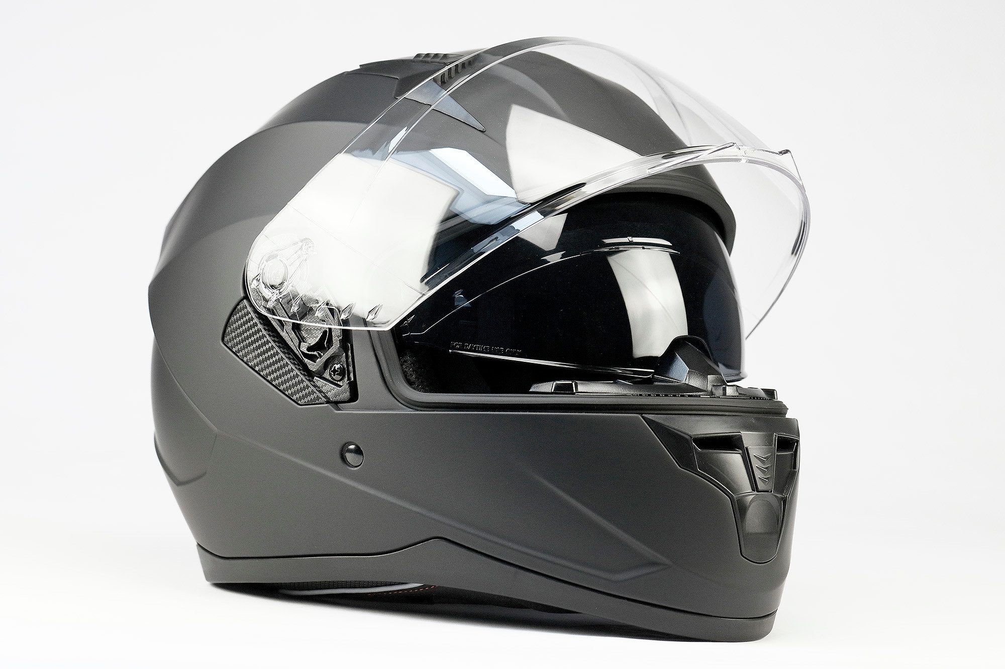 BNO Motorradhelm BNO X6 Integralhelm, mit integrierter Sonnenbrille, ECE R 22-06