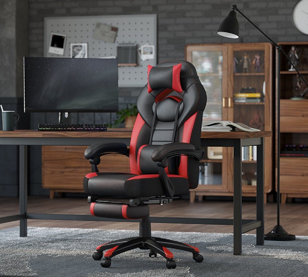 SONGMICS Gaming-Stuhl »Schreibtischstuhl«, Bürostuhl, höhenverstellbar,  Belastbarkei bis 150 kg, Home-Office online kaufen | OTTO