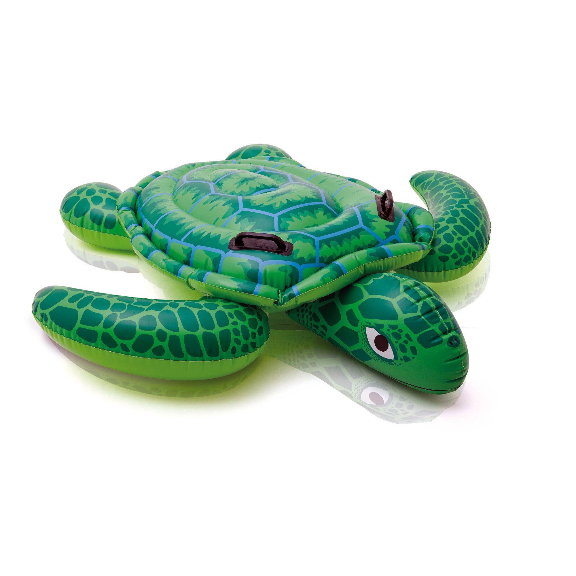 Intex Schwimmtier INTEX Reittier Schildkröte 150x127cm, Zwei Haltegriffe