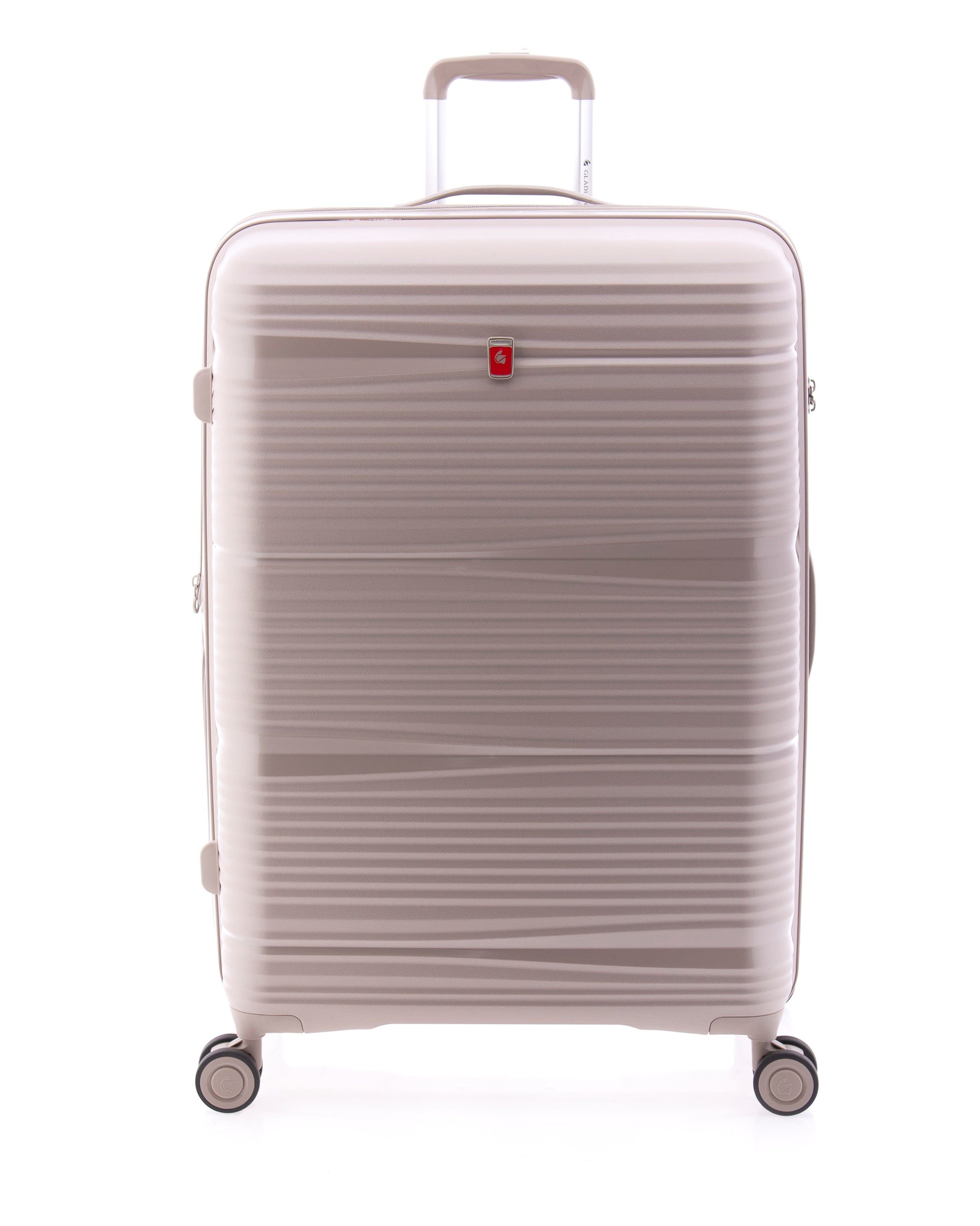 GLADIATOR Hartschalen-Trolley Koffer XL - 76 cm, 4 Rollen, TSA, Dehnfalte, div. Farben