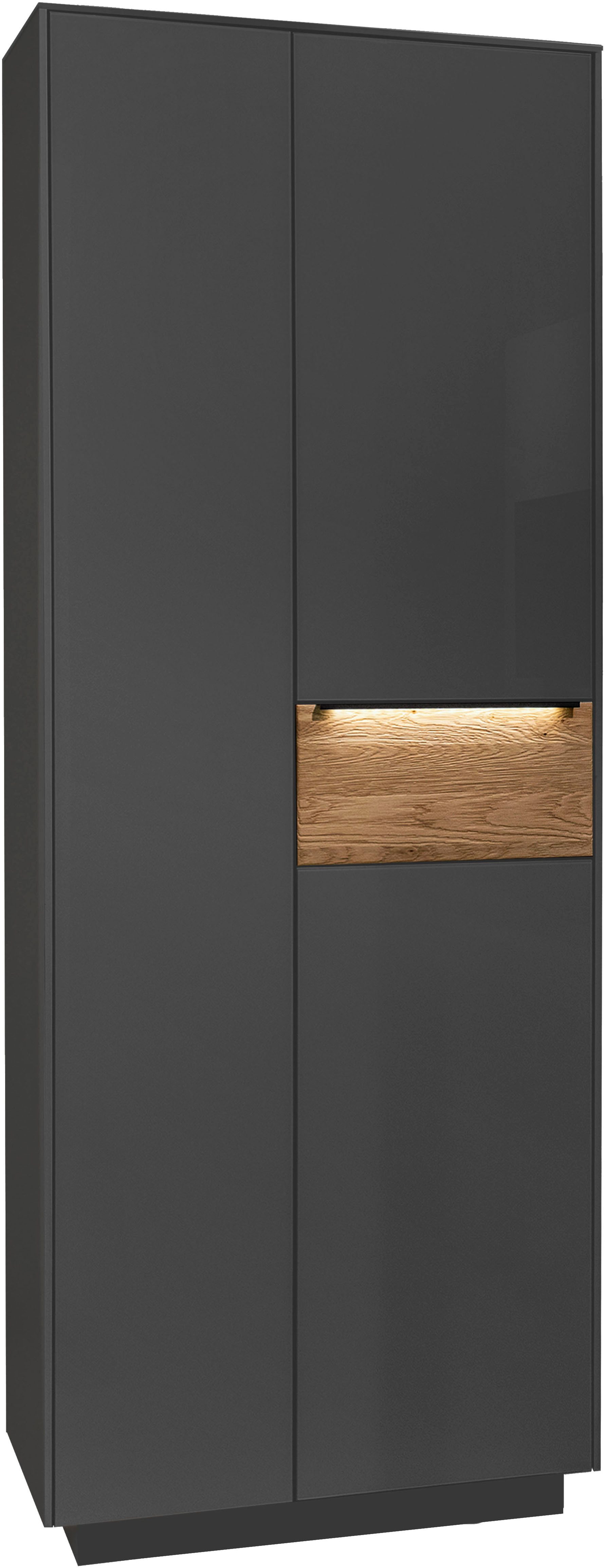 Mäusbacher Garderobenschrank Nova Garderobe Garderobenschrank inkl. Griffbeleuchtung BHT 72x194x32 cm
