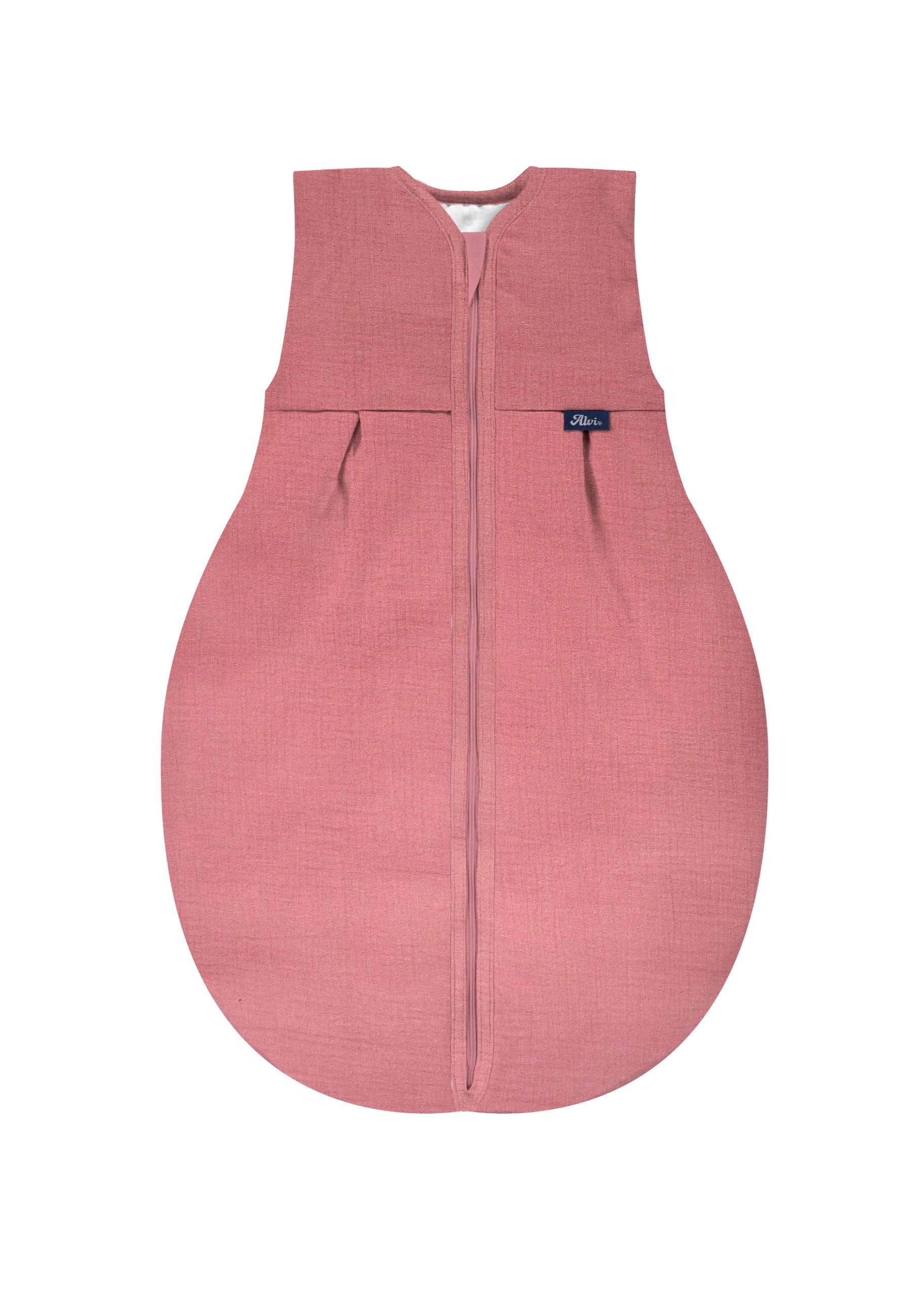 Alvi® Babyschlafsack 4-Season Mull-Schlafsack (1 tlg., 4-Season Mull-Schlafsack), TOG Wert: 2.0