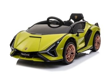 ES-Toys Elektro-Kinderauto Elektroauto Lamborghini Sian, Belastbarkeit 40 kg, EVA-Reifen Flügeltüren Scheinwerfer