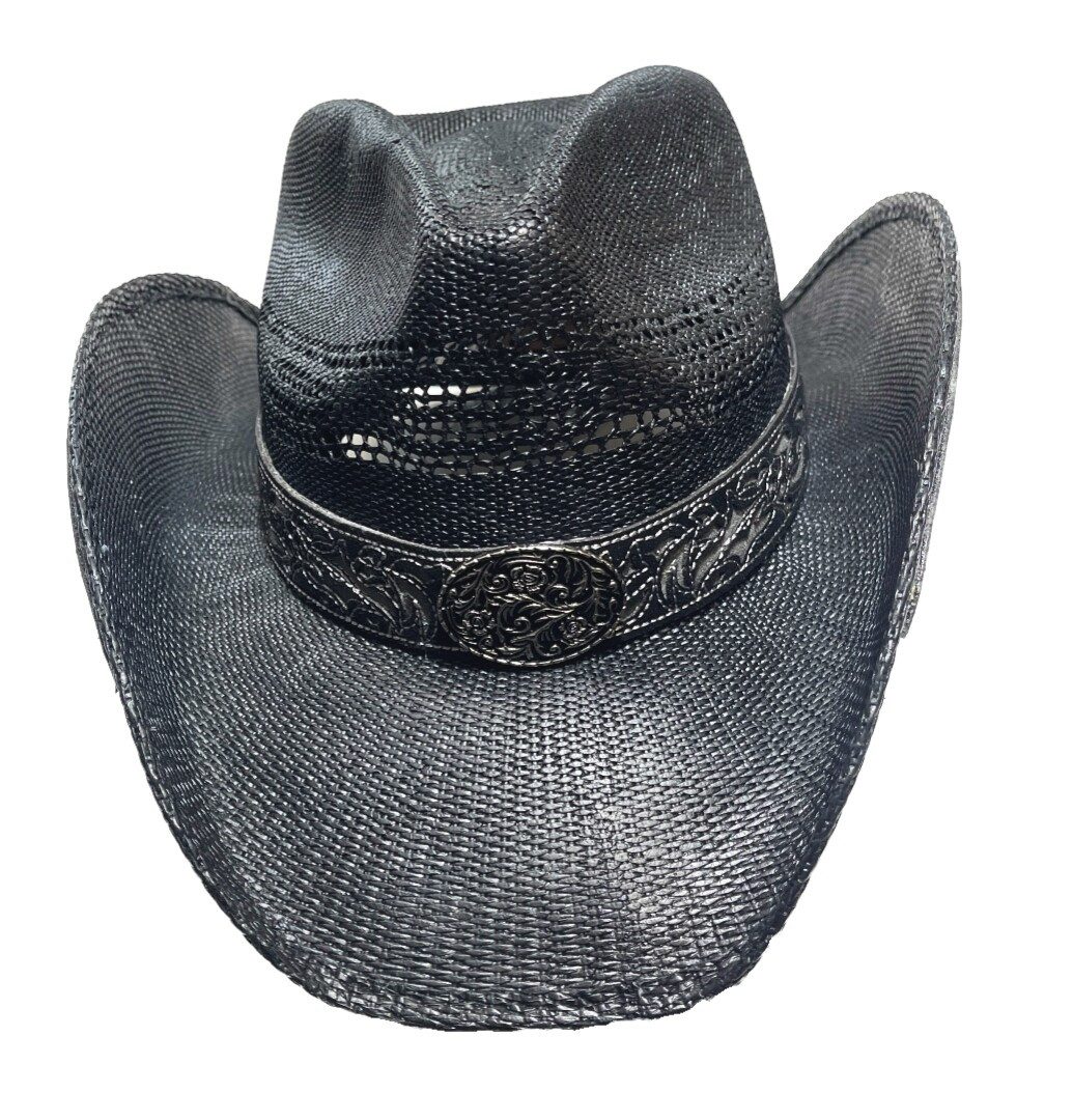 Westernlifestyle Cowboyhut Black Flower Western Cowboyhut günstig online kaufen