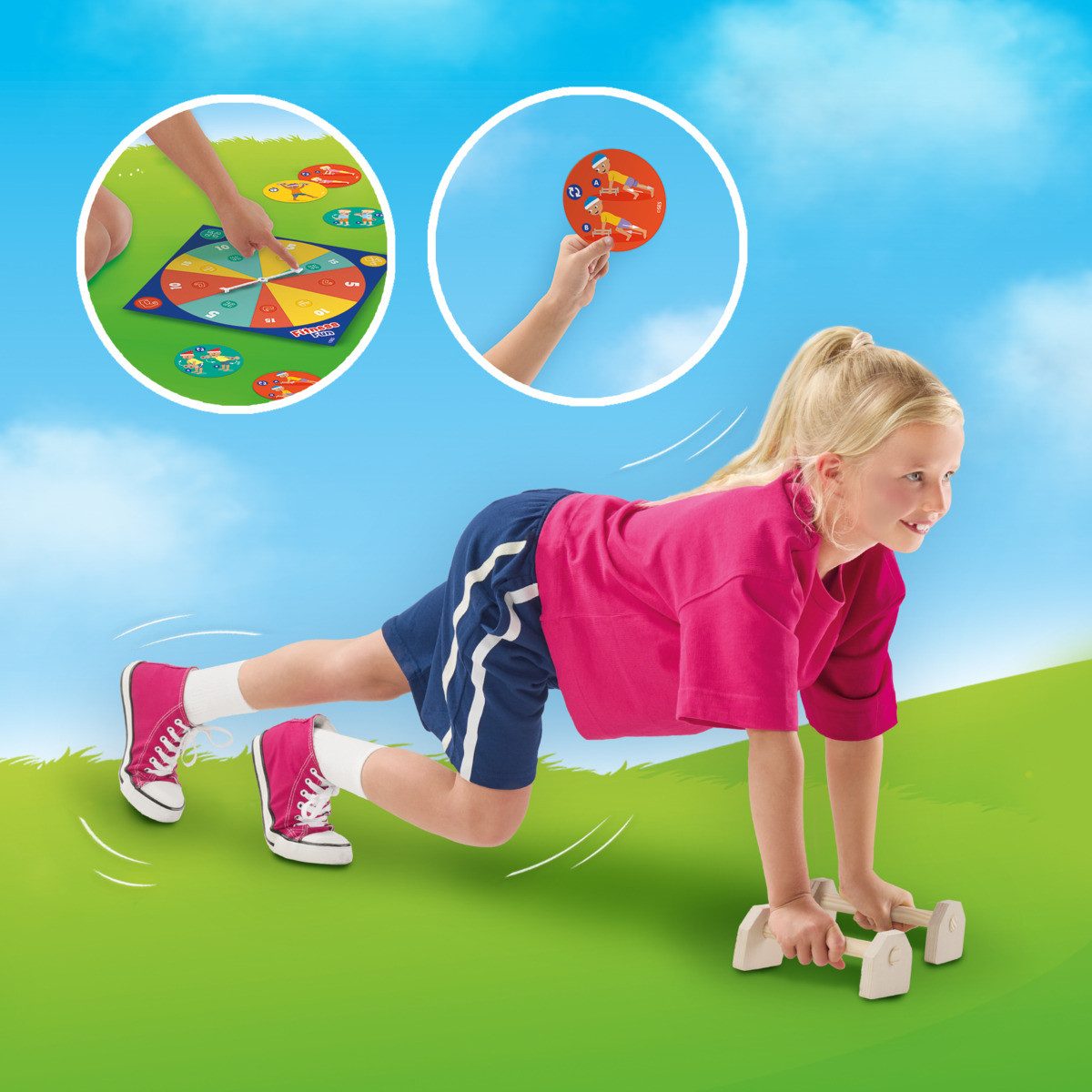 SES Creative Spielesammlung SES Creative Sportspiel Fitnessspaß mit 24 Übungen