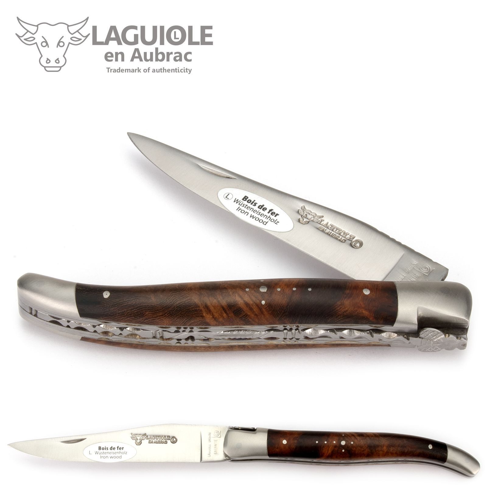 Laguiole en Aubrac Taschenmesser L0712WCIF MATT