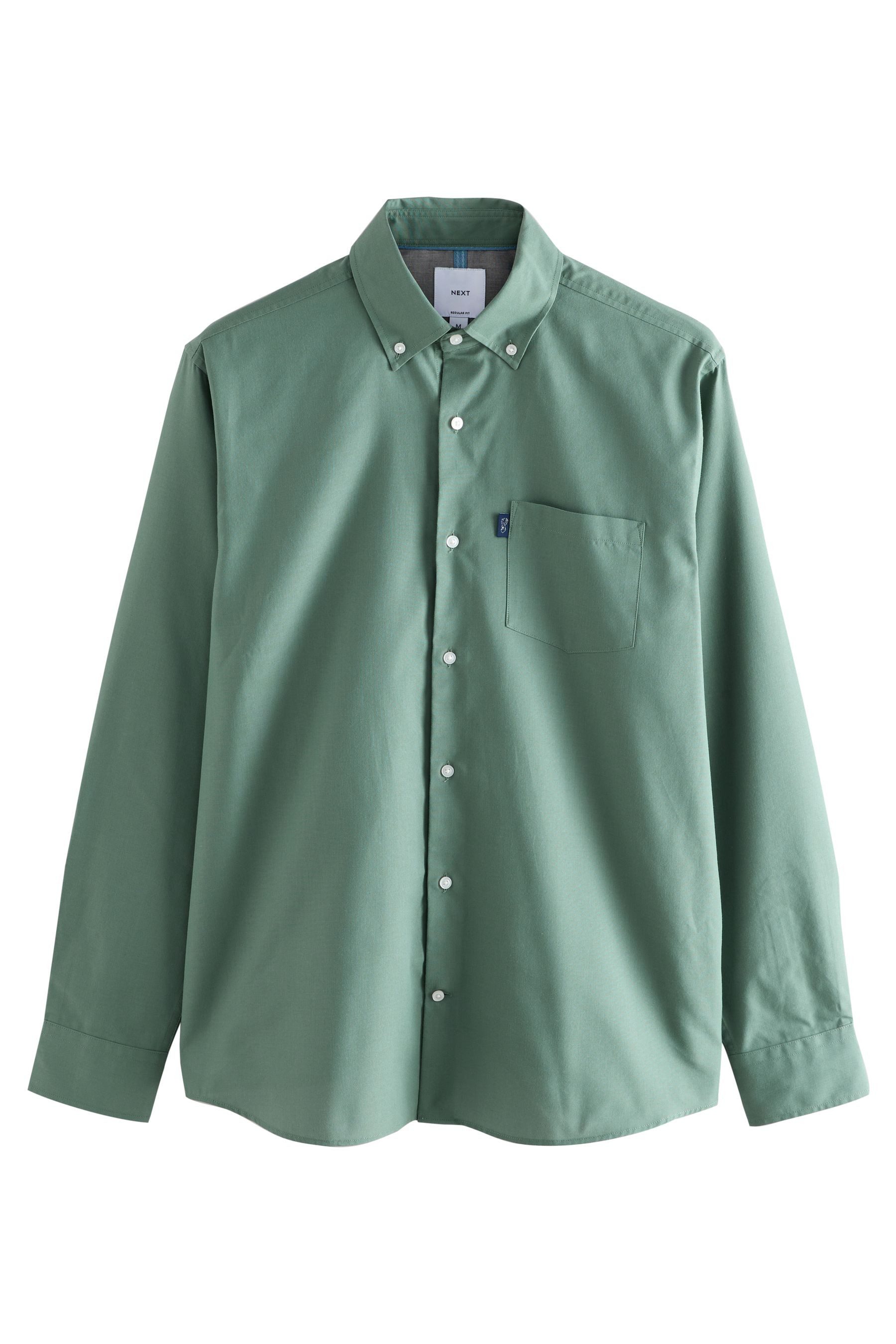 Next Businesshemd Bügelleichtes Regular Fit Button-down-Oxfordhemd (1-tlg) günstig online kaufen