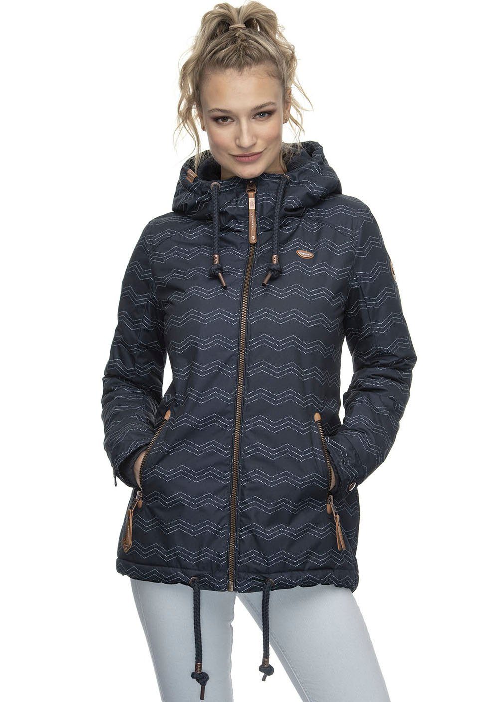 Ragwear Parka »ZUZKA ZIG ZAG« im typischen Ragwear- Zig-Zag-Design ...