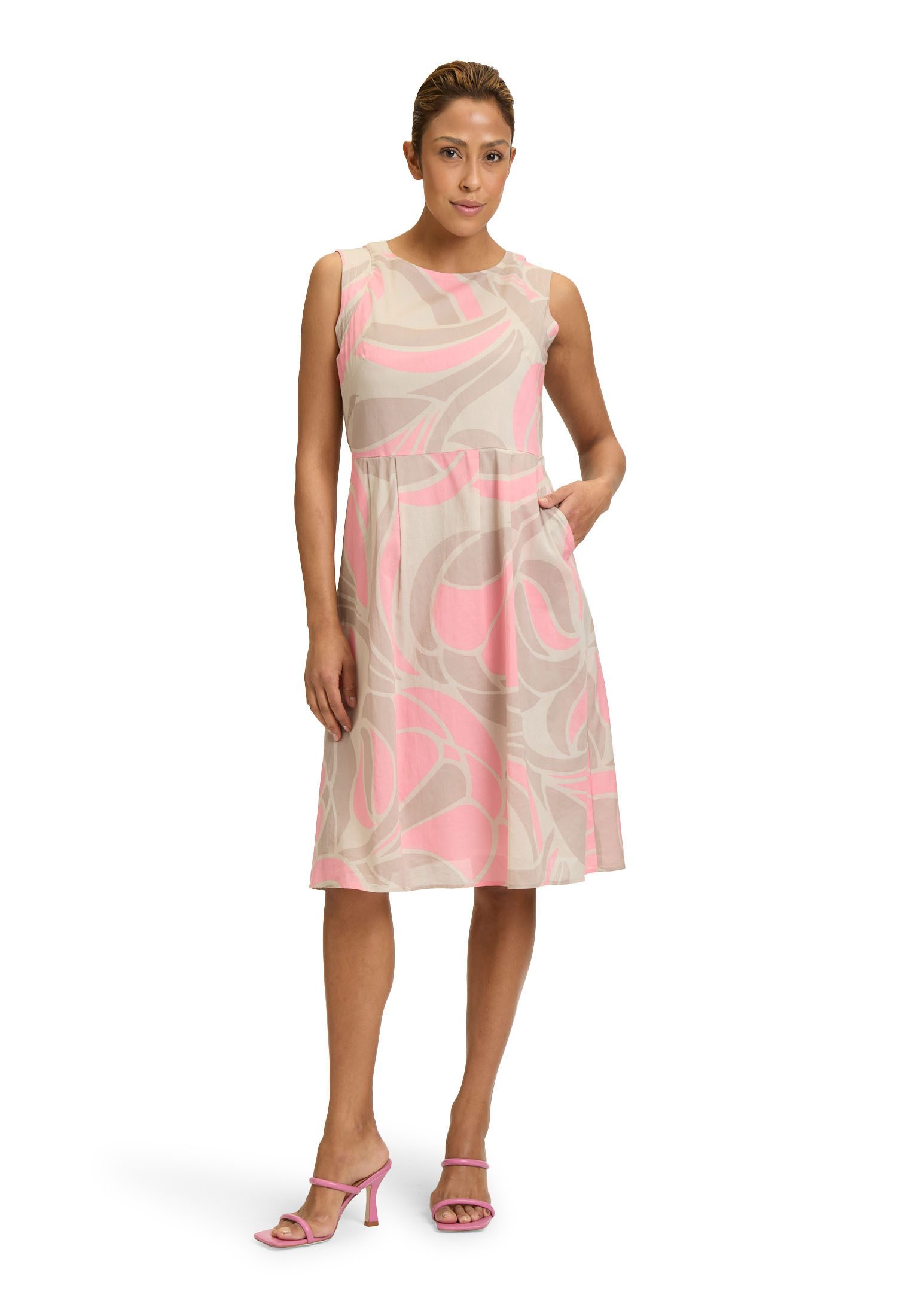 Betty Barclay Etuikleid Damen knielang Druck