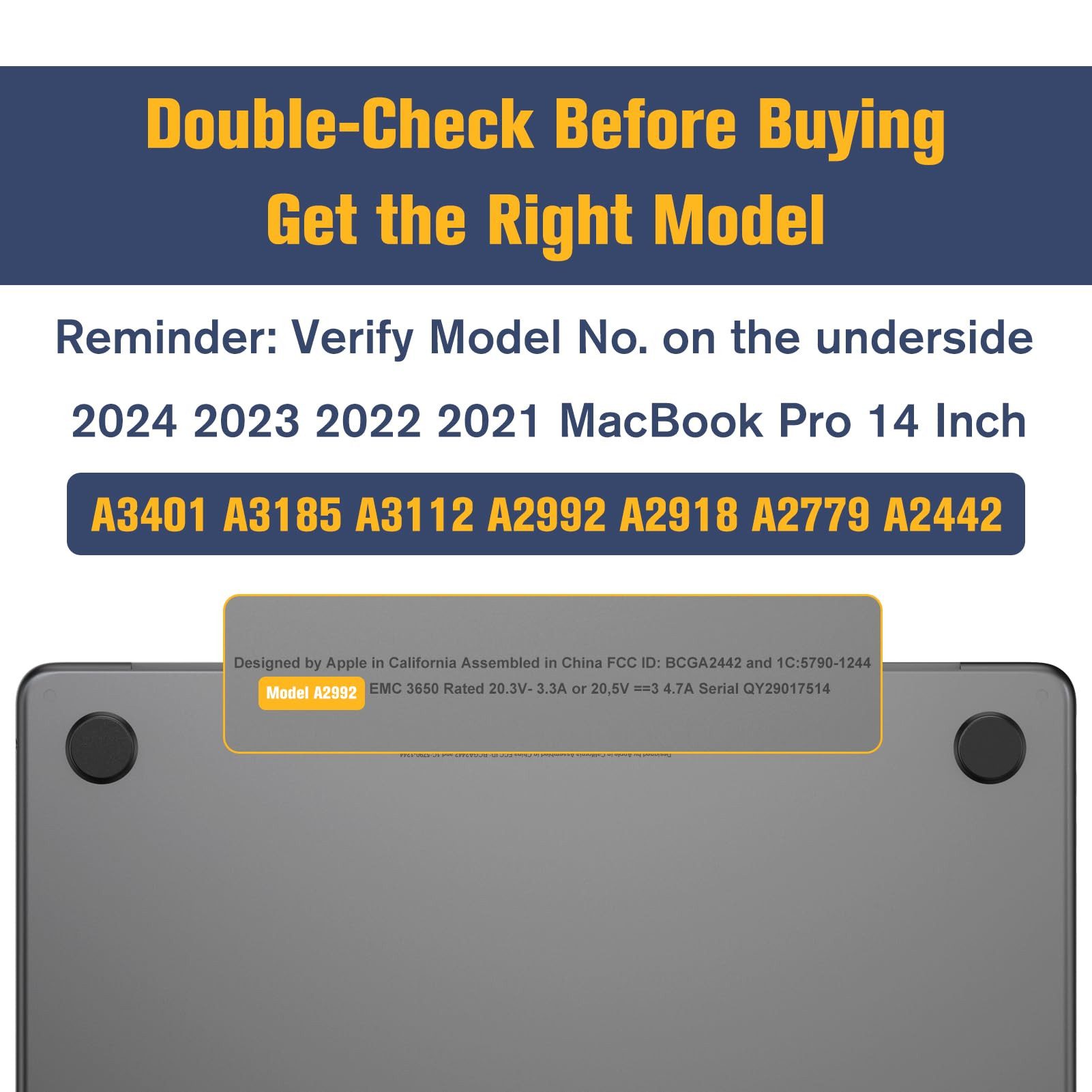 Fintie Tablet-Hülle Kompatibel mit MacBook Pro 14 Zoll M5 M4 M3 M2 M1 Pro/Max (2026-2021), A3426 A3427 A3434 A3112 A3401 A3185 A2992 A2918 A2779, Dünn Matt Case