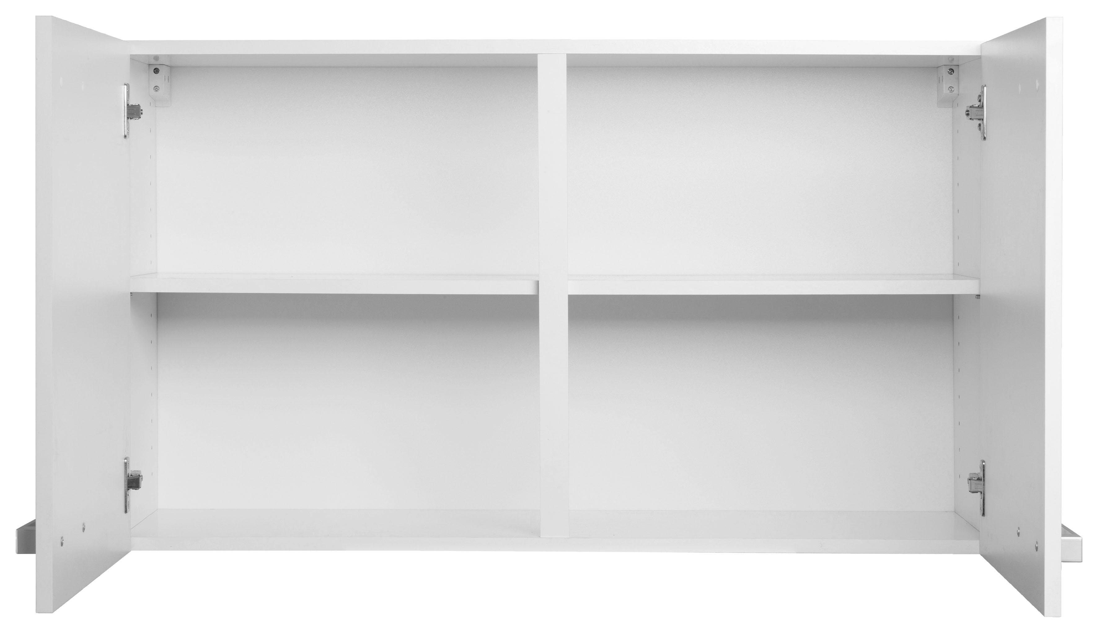 2 weiß/weiß hoch, Hängeschrank Türen weiß cm Odense breit, mit 100 57,6 | cm OPTIFIT