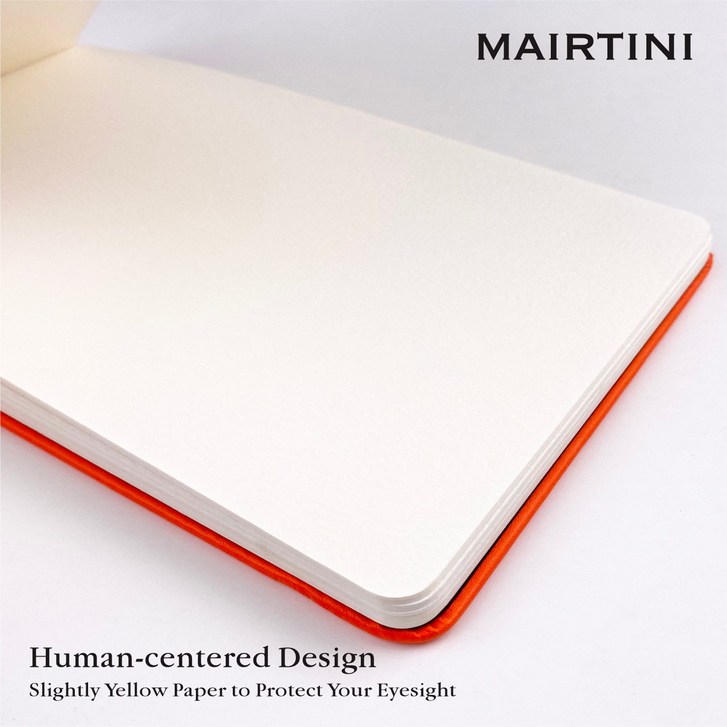 Mairtini Aquarellblock aus 100% Baumwolle - Format A5 oder A6 - in Orange/ Pink/ Grün/ Braun, 24 Blatt, 200g/m², kaltgepresst, ideal für Malen unterwegs