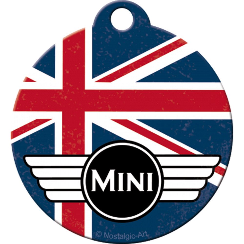 MINI Schlüsselanhänger Mini Cooper Edelstahl Schlüsselanhänger Ø 4cm John W günstig online kaufen