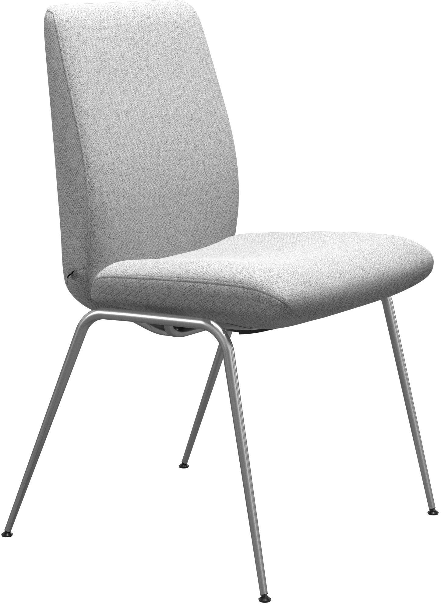 Stressless® Polsterstuhl glänzend Chrom L, Beinen mit Low Größe Back, in Stahl aus Laurel