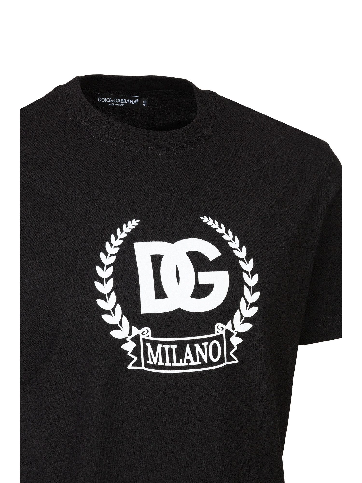 DOLCE & GABBANA T-Shirt Logo Crest Milano