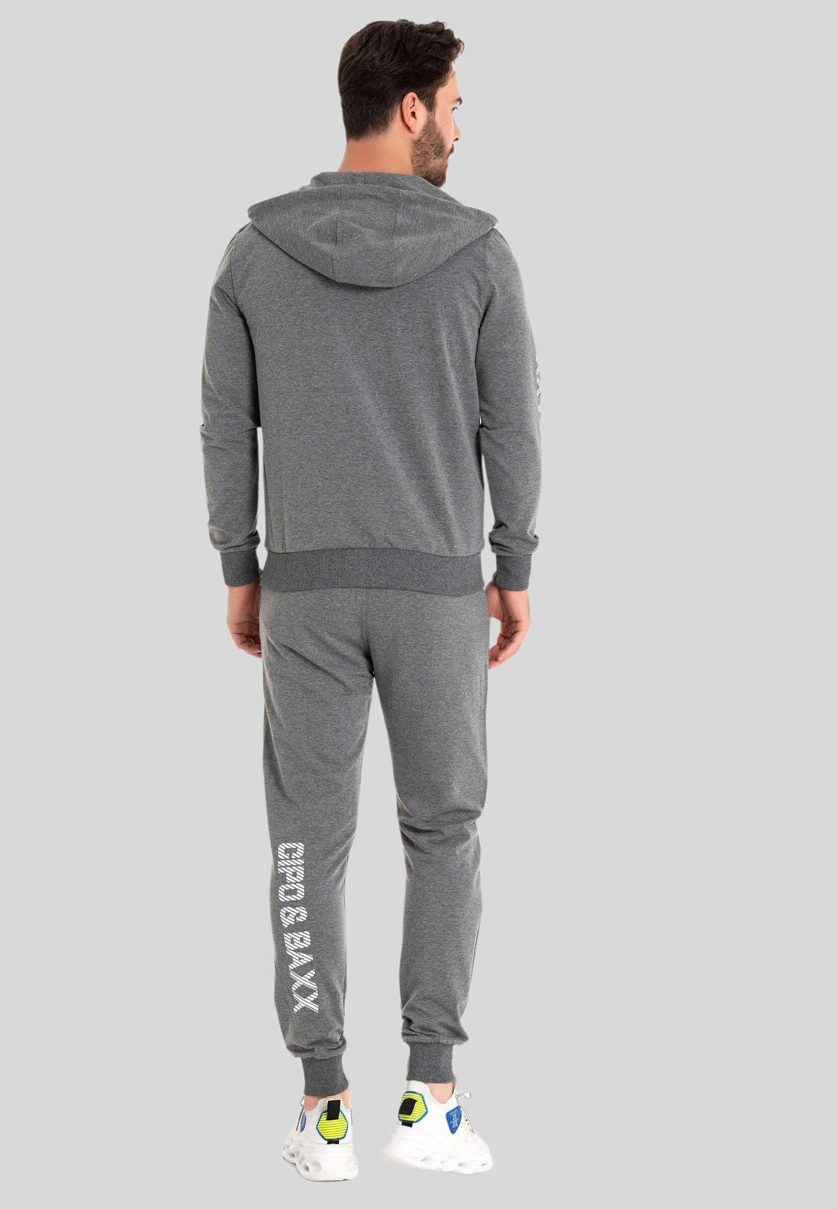 Cipo & Baxx Trainingsanzug HOMEWEAR (2-tlg), mit Allover-Musterung günstig online kaufen