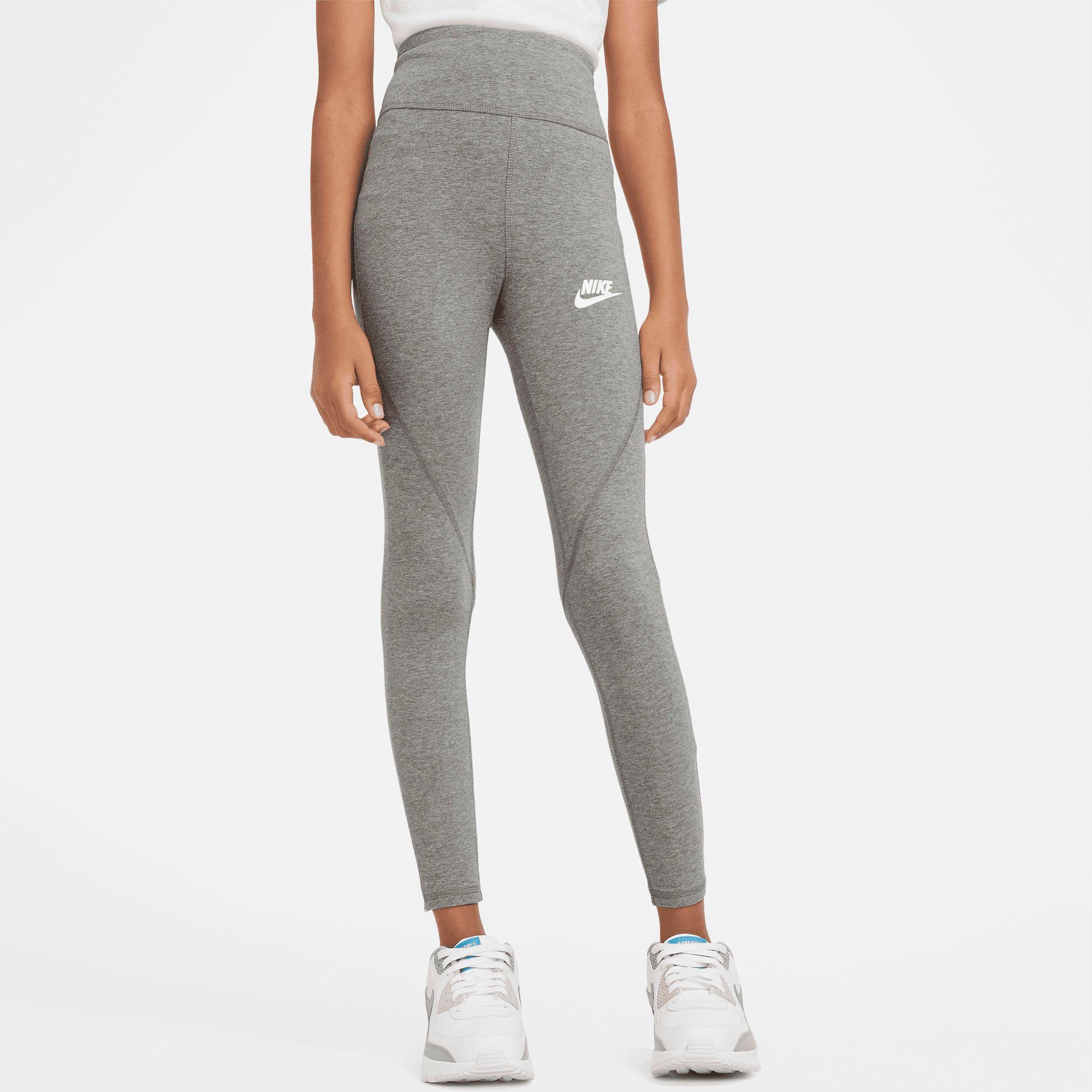 - Leggings HIGH-WAISTED LEGGINGS FAVORITES (GIRLS) für heath Nike Kinder Sportswear KIDS' BIG carbon