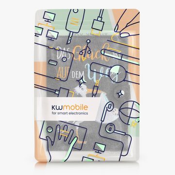 kwmobile Mutterpass-Hülle Mutterpasshülle aus Filz, Hülle für deutschen Mutterpass mit extra Fächern - Cover in