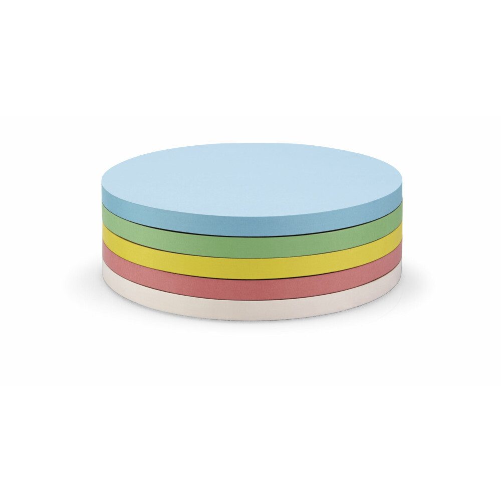 magnetoplan® Moderationskoffer Moderationskarten selbstklebend 250 Stk., 5-farbig