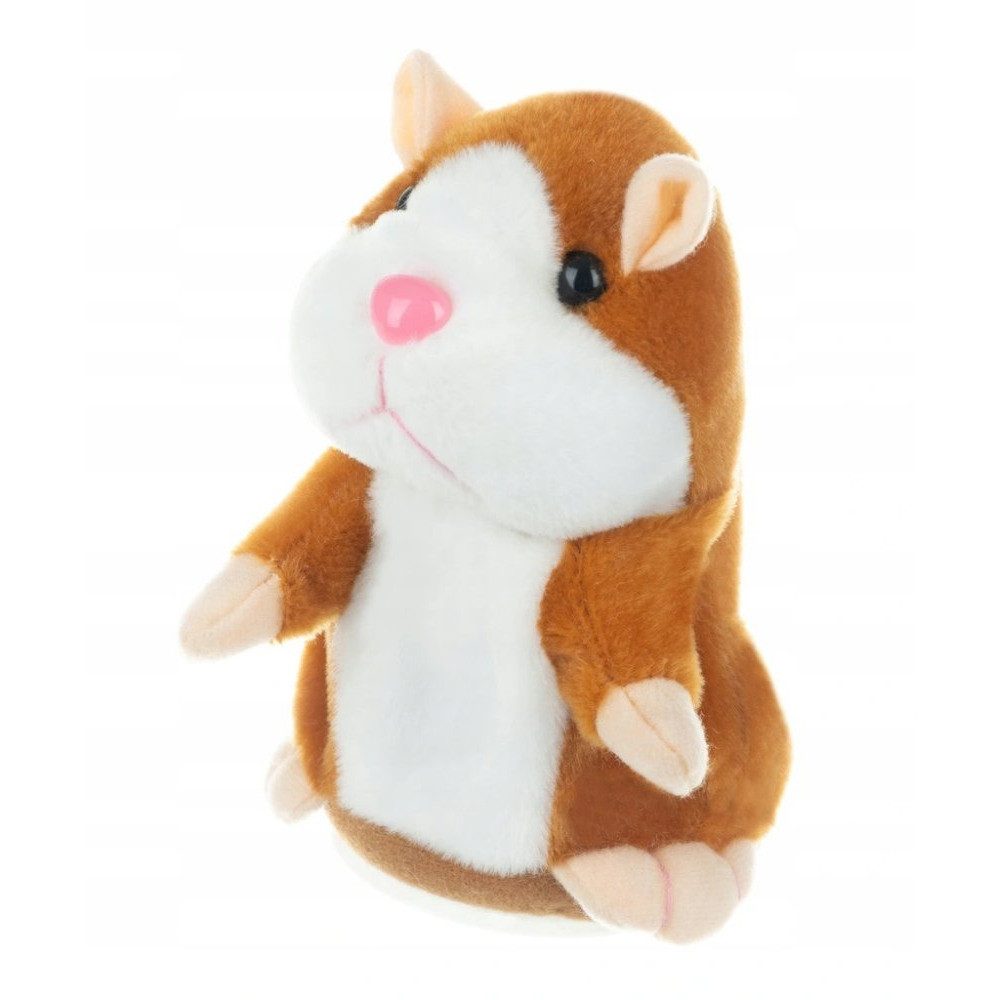 Tierfigur Sprechender Hamster Maße ca. BxHxT 10x16x8 cm Farbe zufällig (1 St)