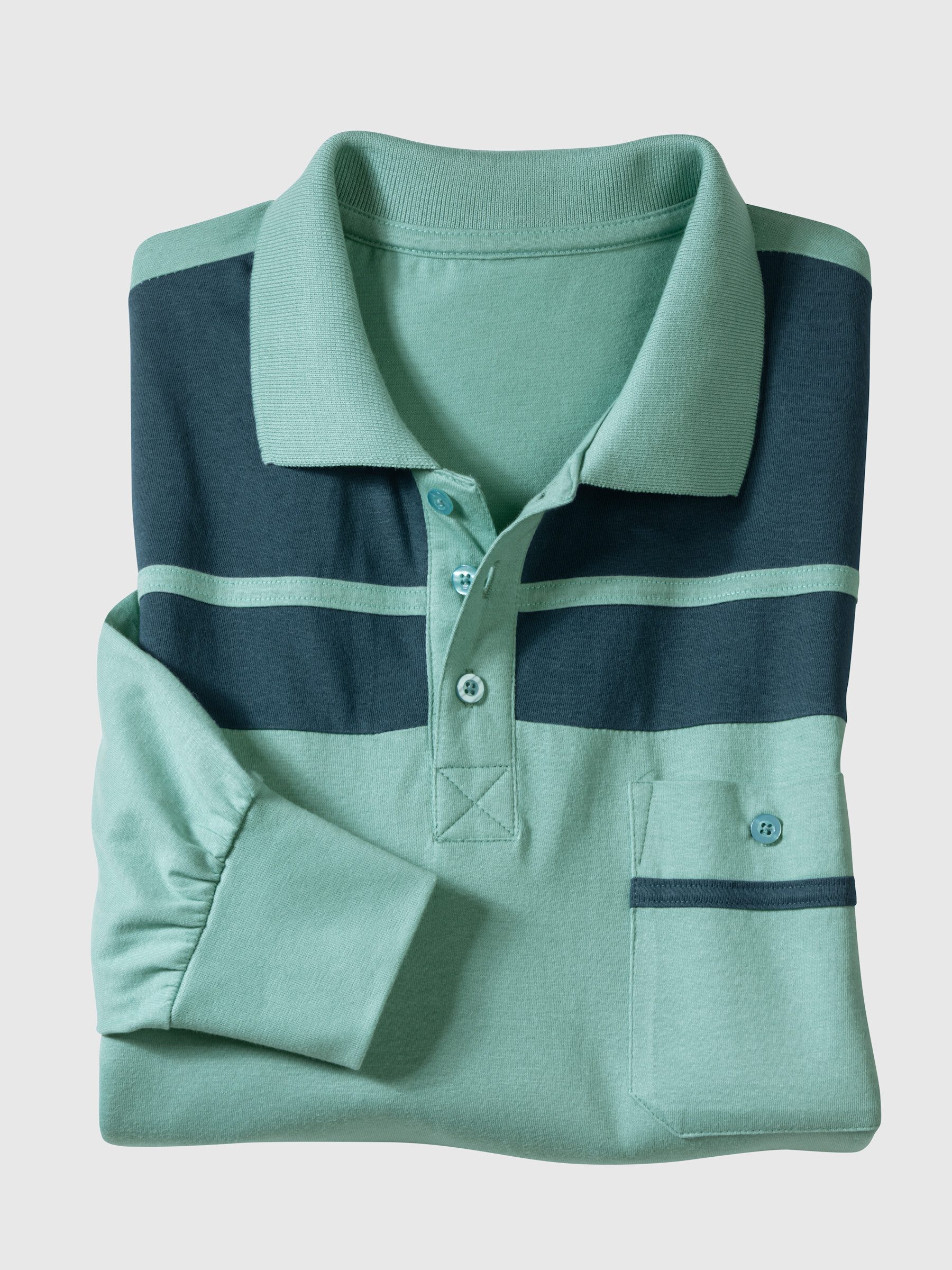 Sieh an! T-Shirt Poloshirt Langarm