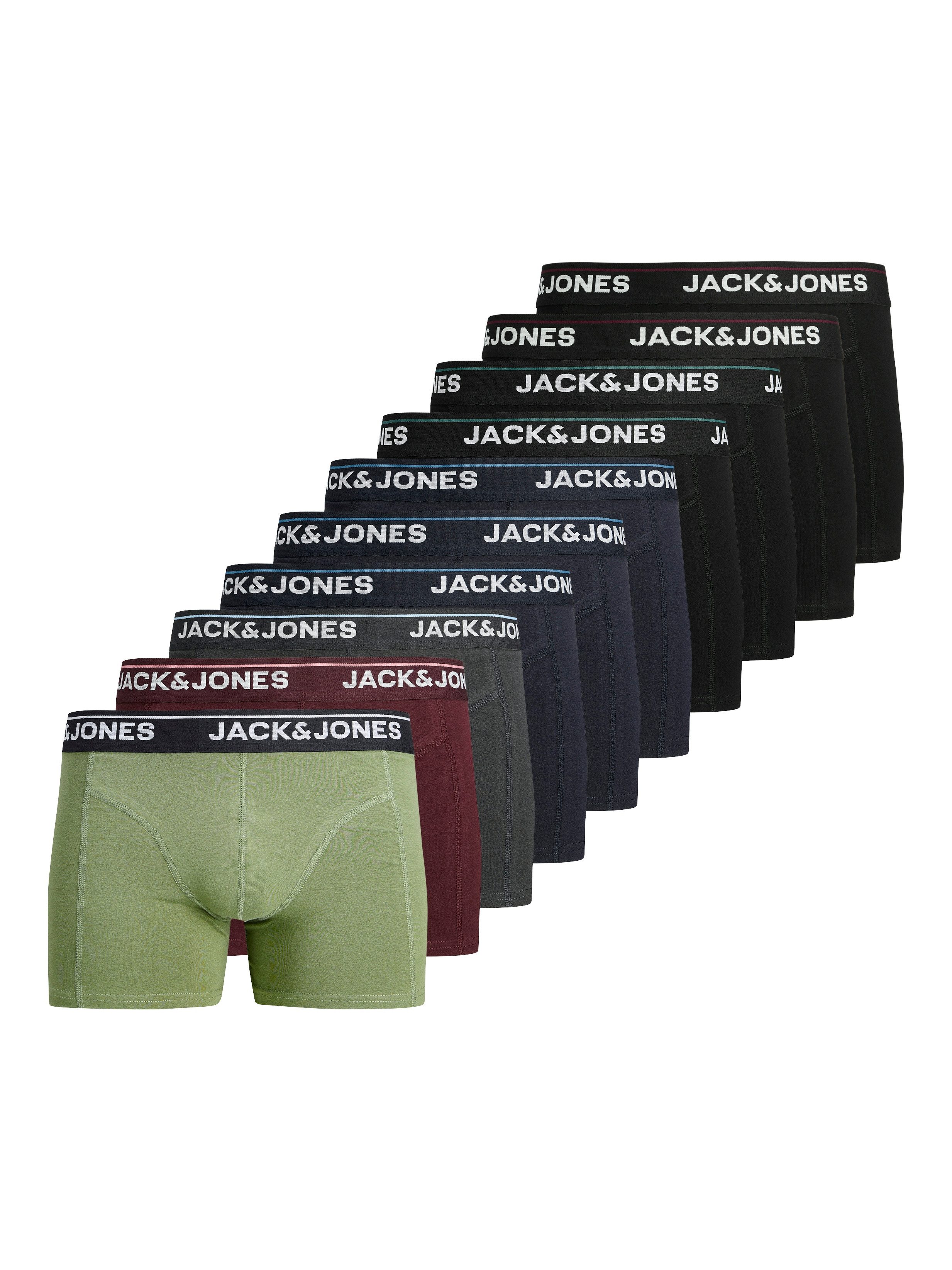 Jack & Jones Trunk JACTIMOTHY SOLID TRUNKS 10 PACK (10-St)