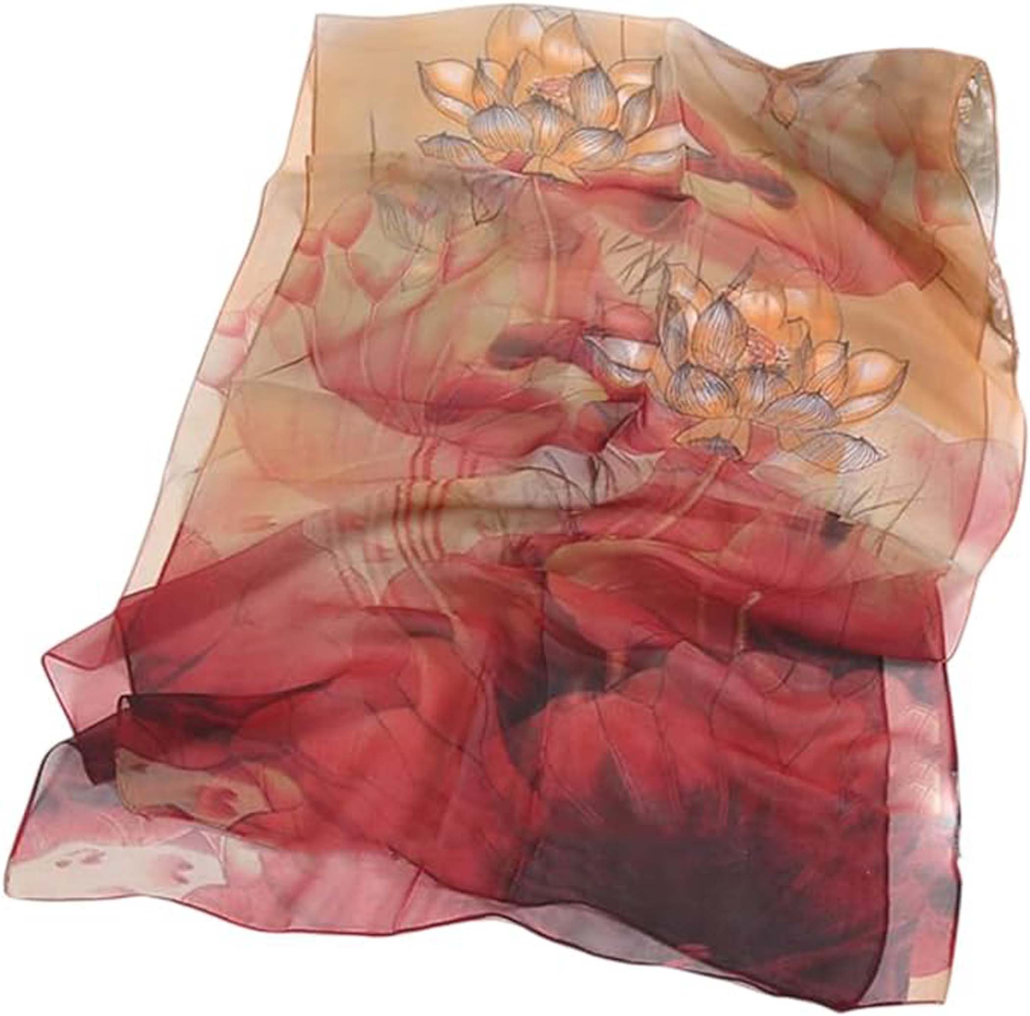 Bextsrack Modeschal für Damen,leicht,bedruckt,Blumenmuster,Schal,modische Schals