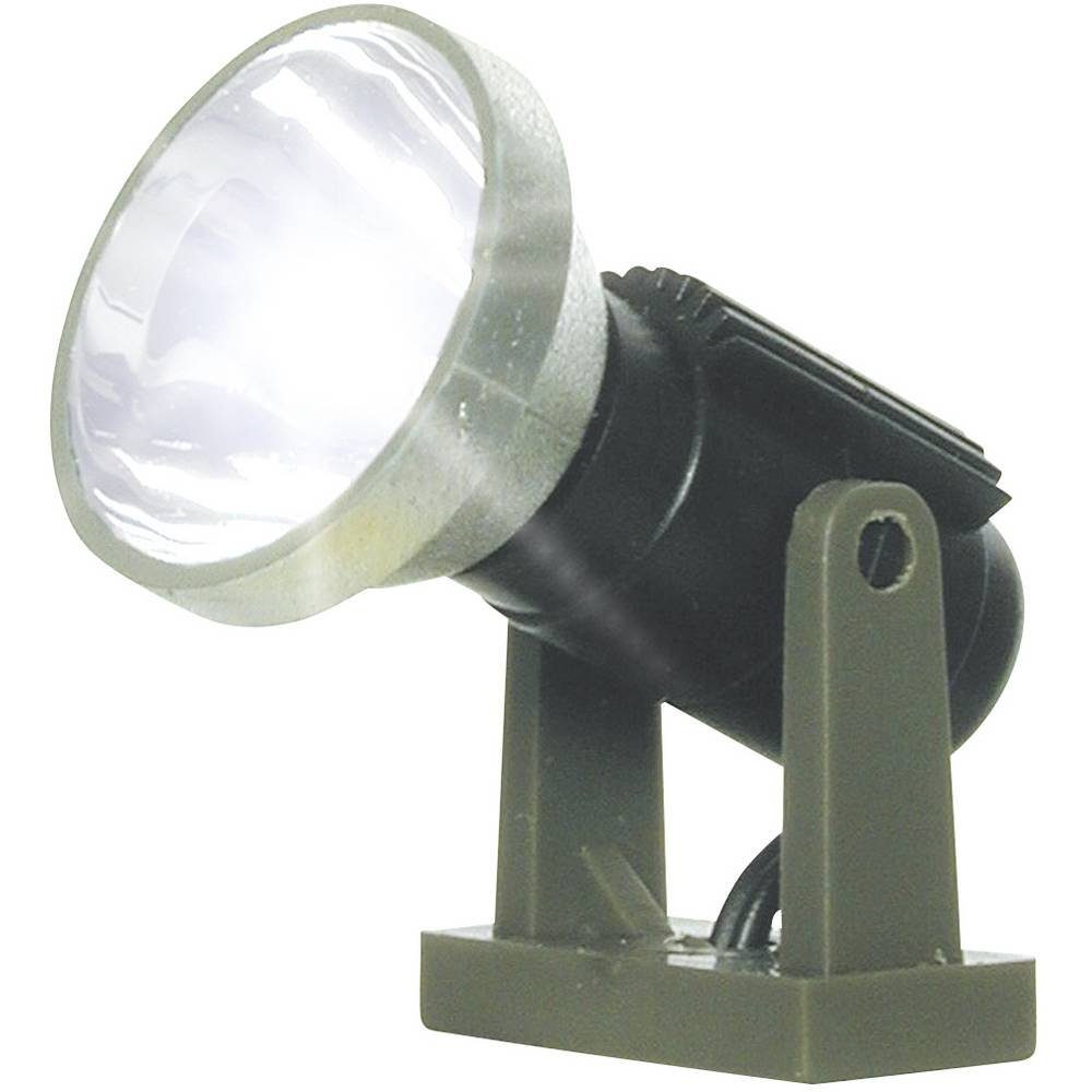 Modelleisenbahn-Signal H0 Flutlichtstrahler nieder, LED