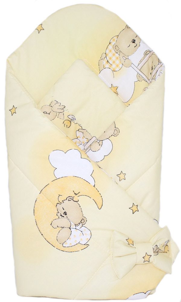 Einschlagdecke Baby Hörnchen Steckkissen Einschlagdecke Babydecke Baumwolle