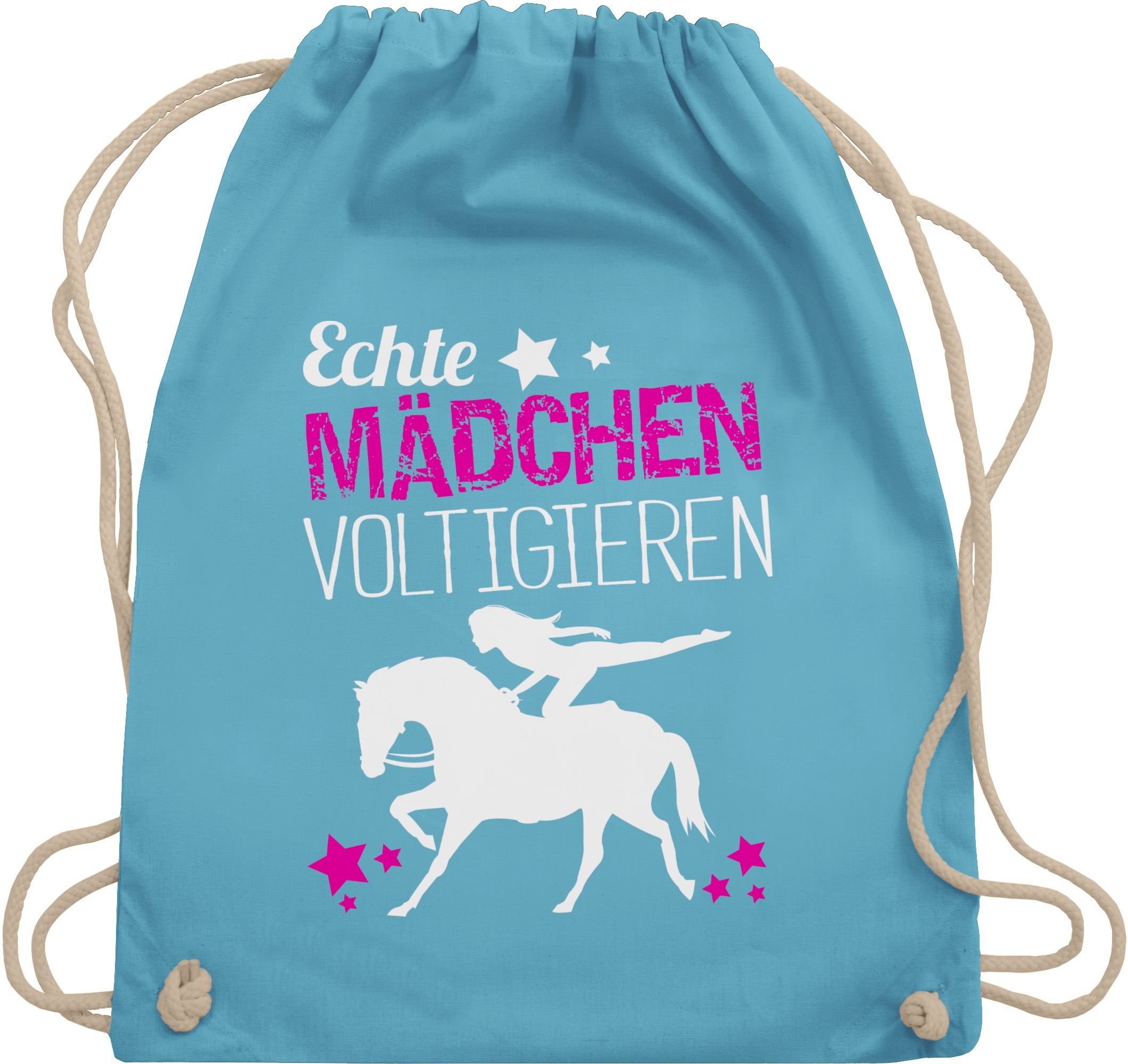 Turnbeutel Echte Mädchen voltigieren