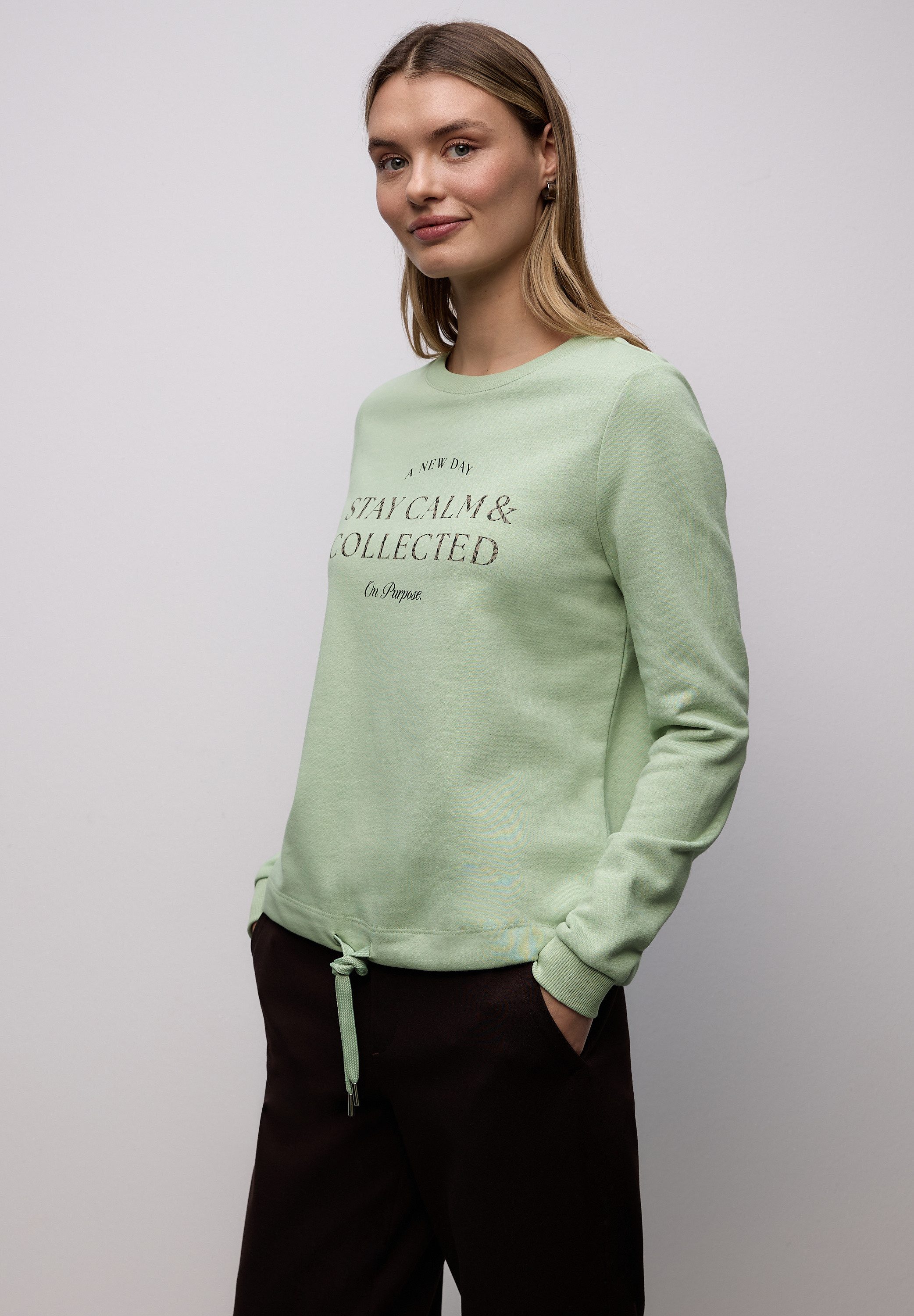 STREET ONE Sweatshirt mit Artwork günstig online kaufen